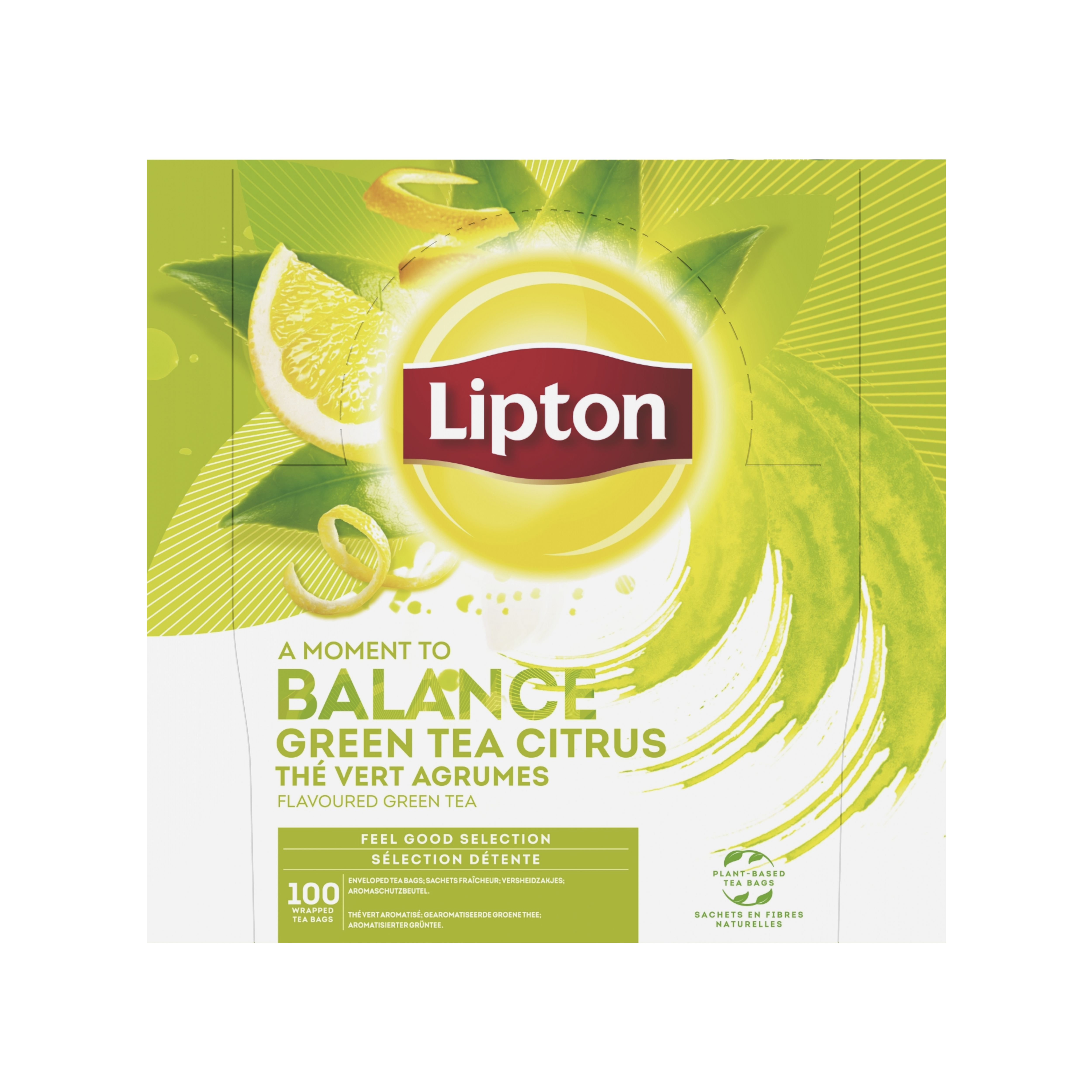 Lipton Classic Green Tea Citrus 100 Kopert X1,3G