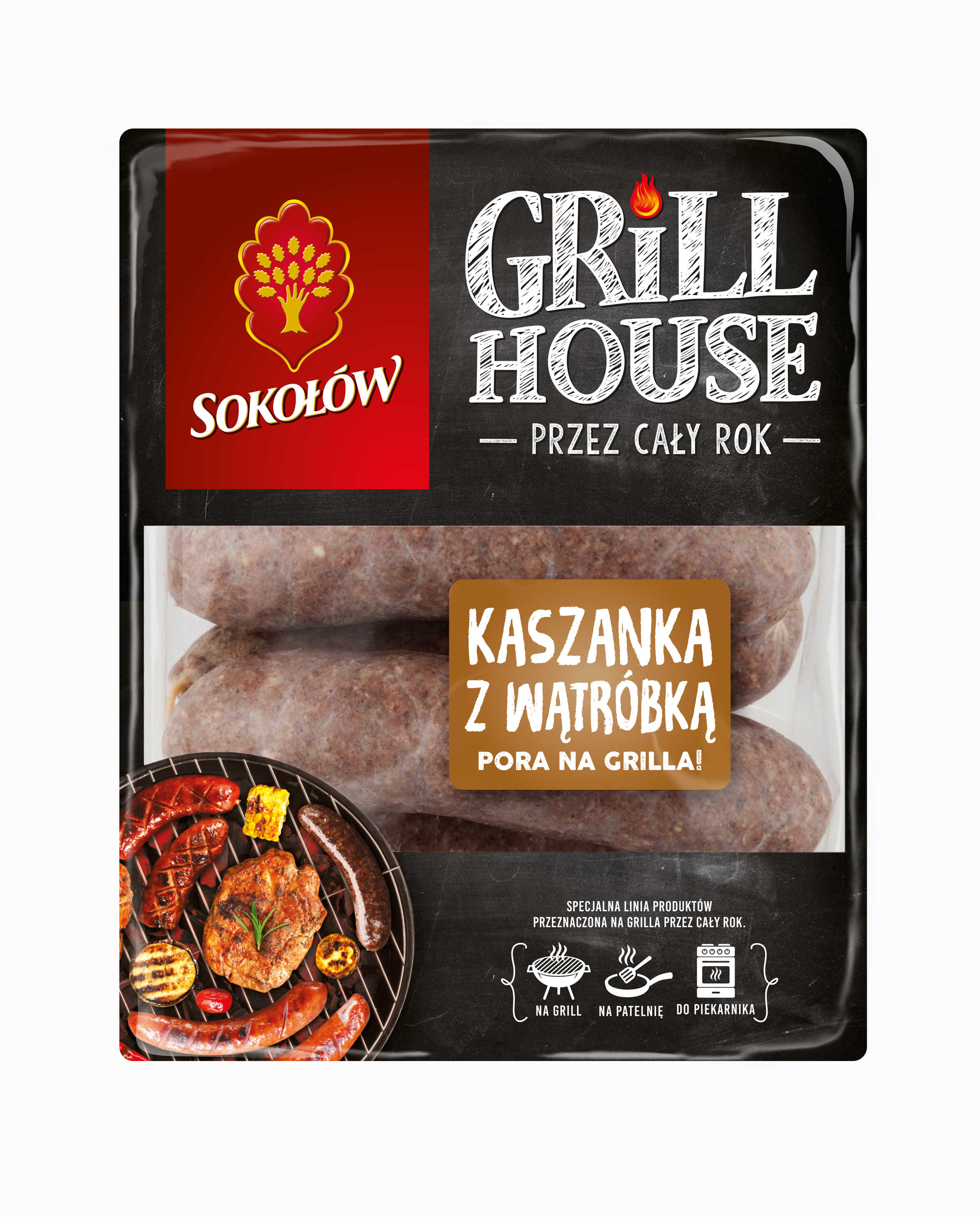 Kaszanka Z Wątróbką 500G Sokołów