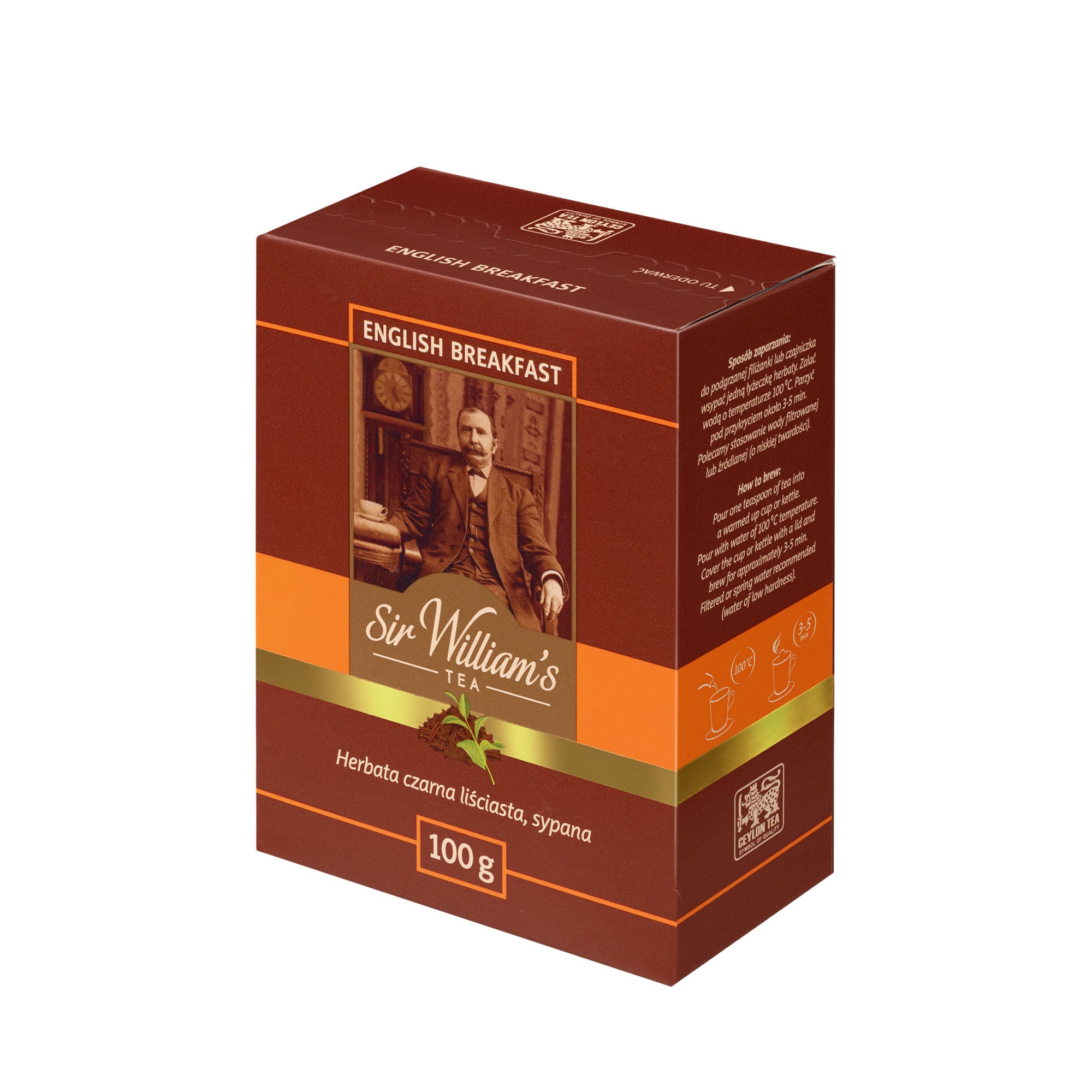 Herbata Sir William'S Tea English Breakfast 100 G.