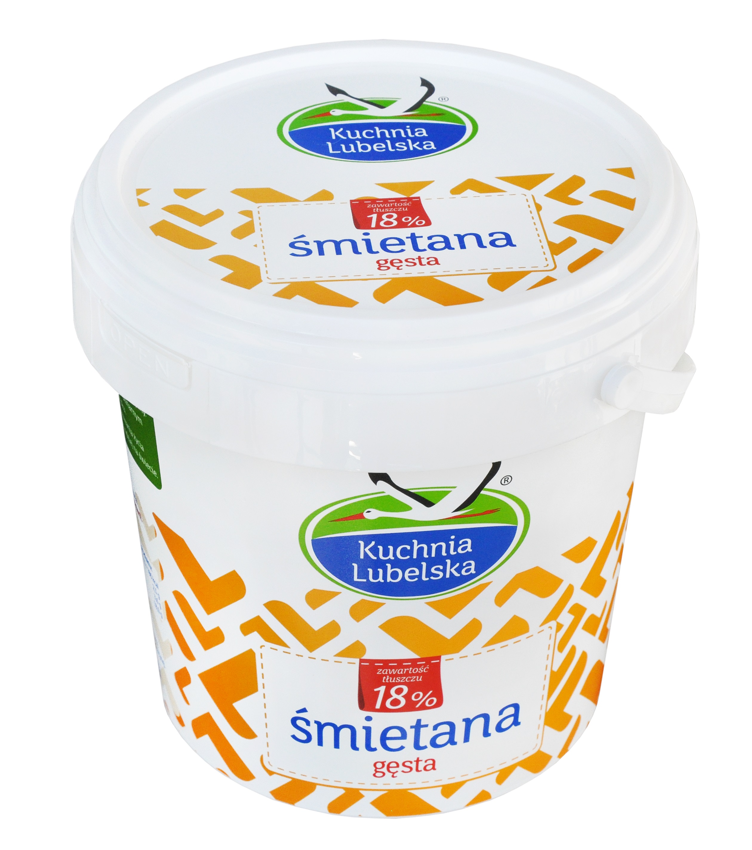 Kuchnia Lubelska Śmietana 18% 1 Kg