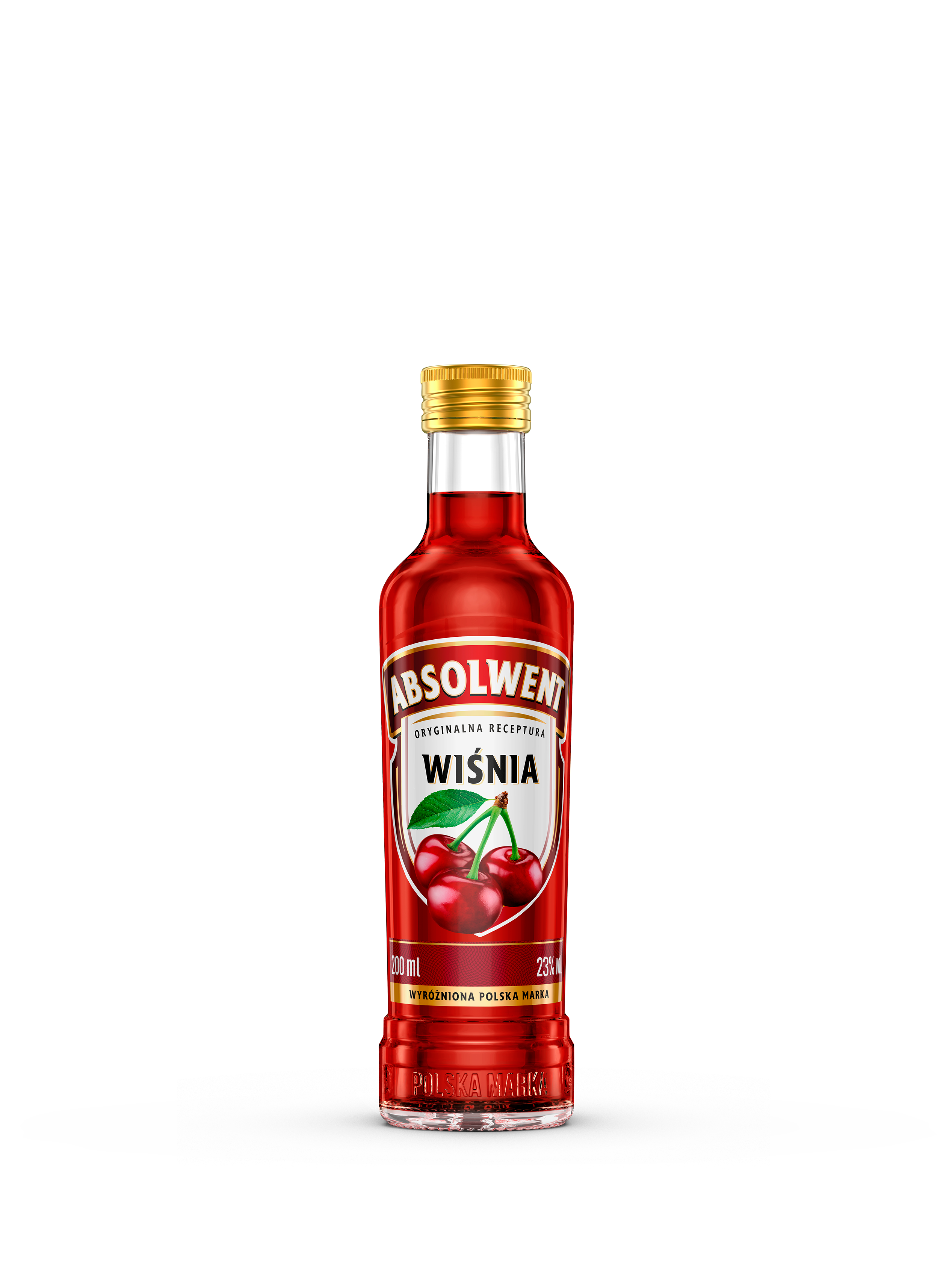 Likier Absolwent Wiśnia 23% 200 Ml