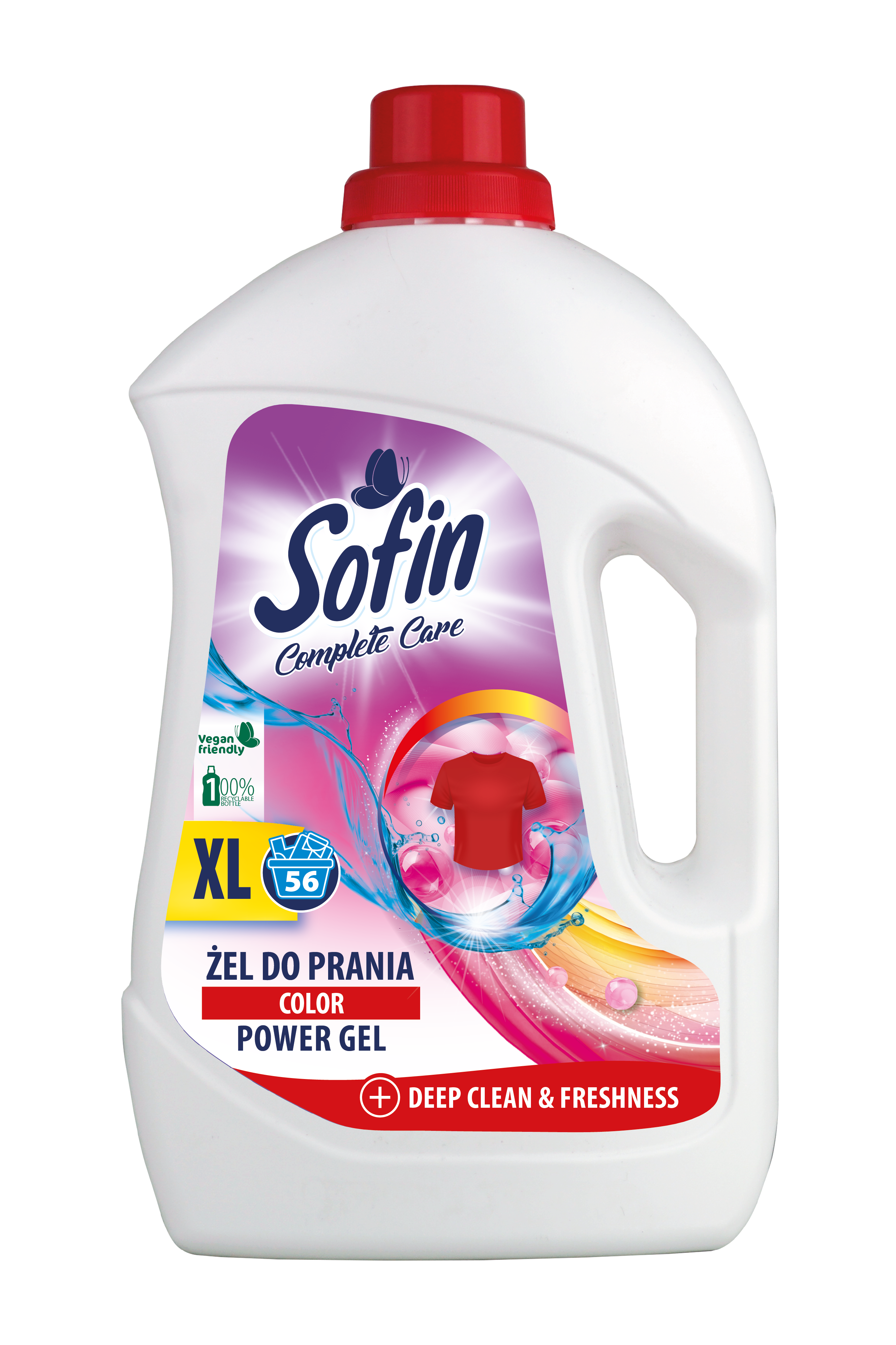 Sofin Żel Do Prania Tkanin Kolorowych 2,52L