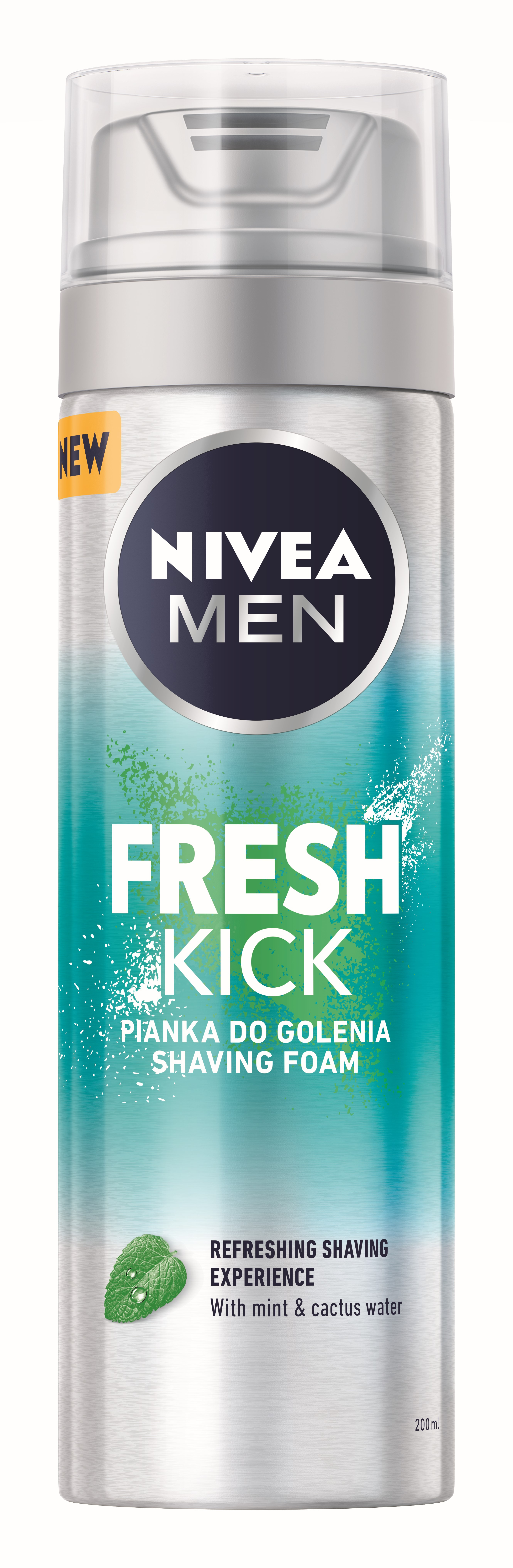Nivea Men Fresh Kick Pianka Do Golenia 200Ml