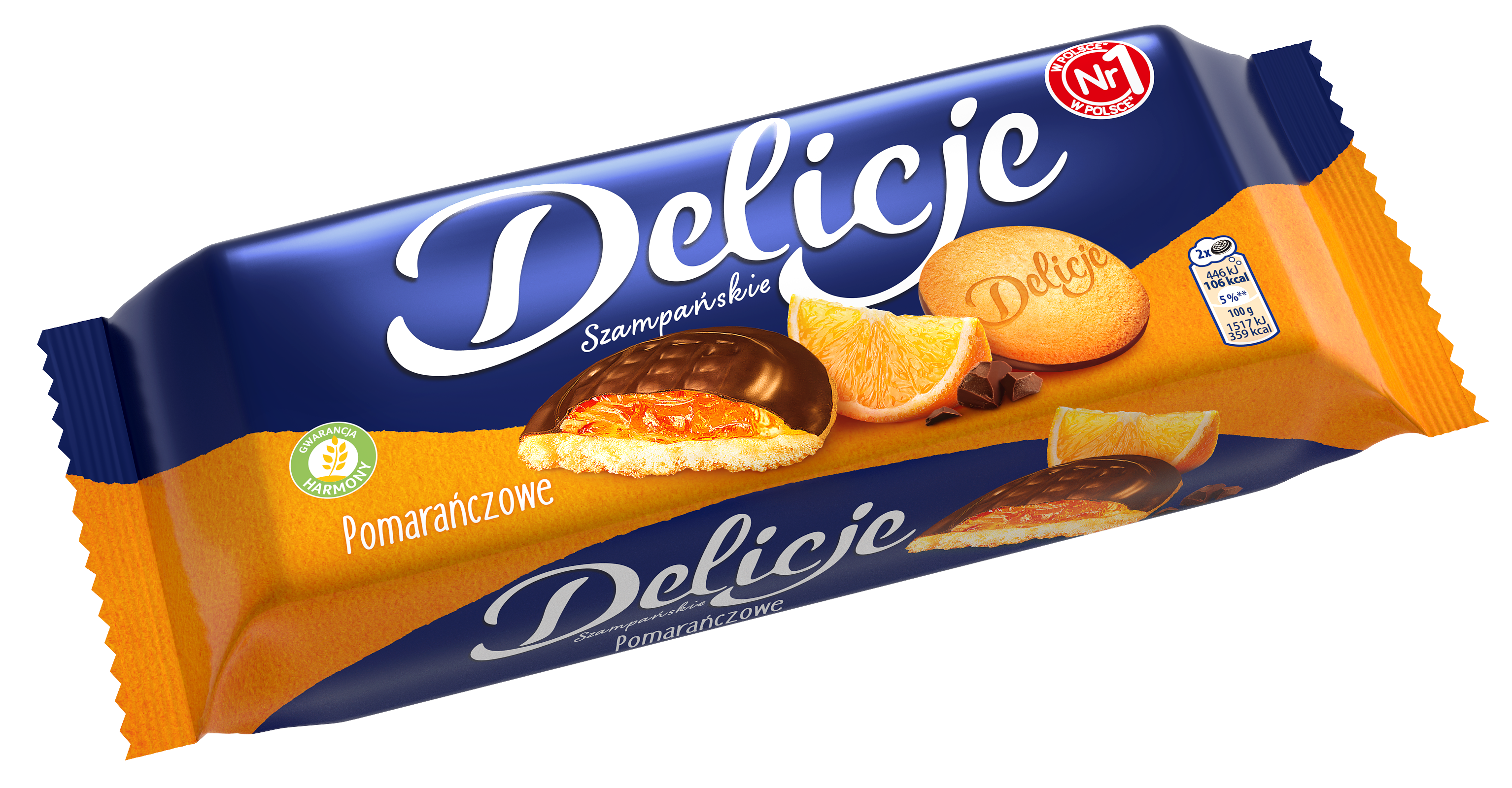 Delicje Sz. Pomarańczowe 147G