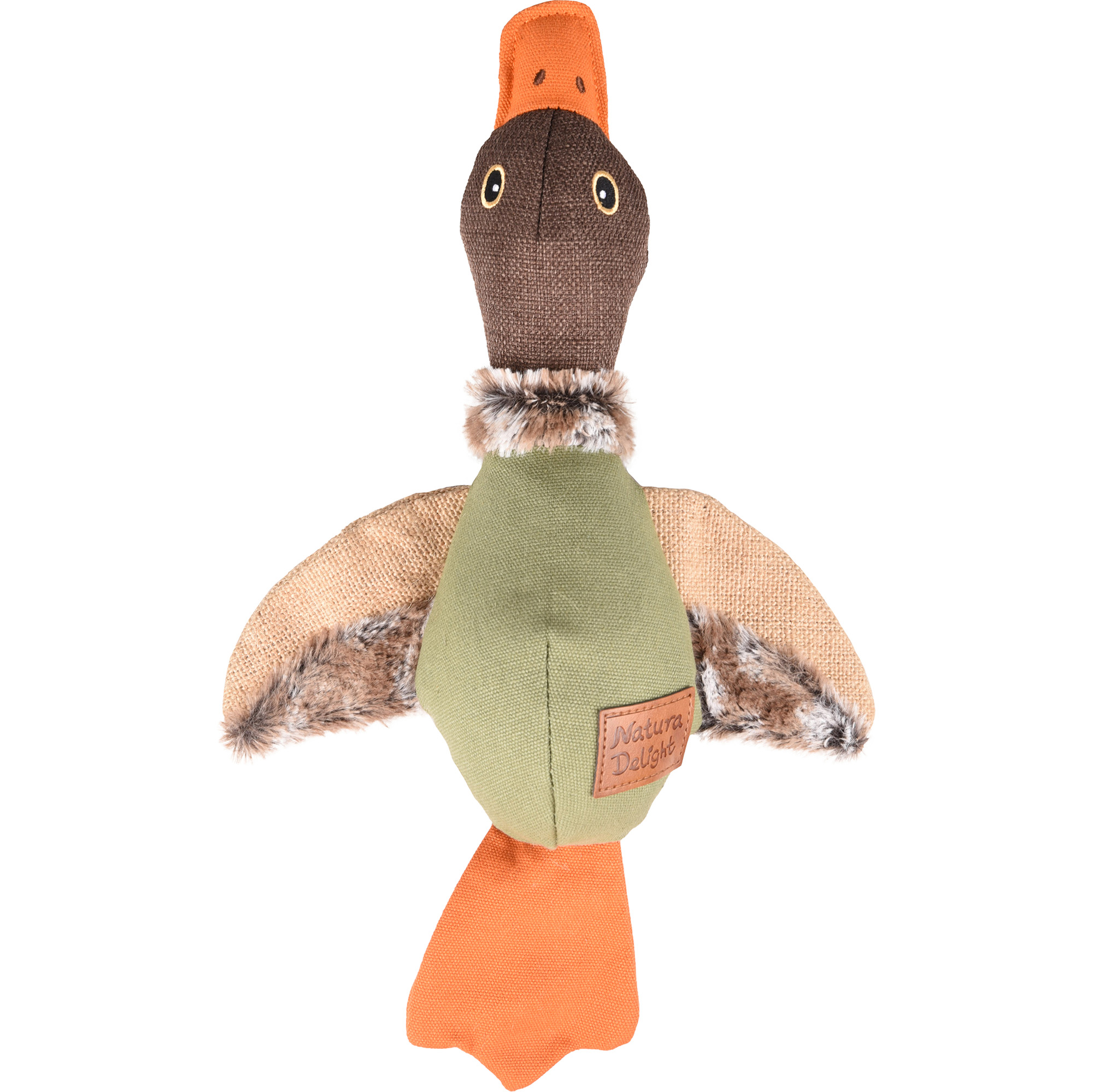 Zabawka Flamingo Dt Natura Delight Duck Mix 35Cm - Szeleszcząca, Dzika Kaczka Z Piszczałką