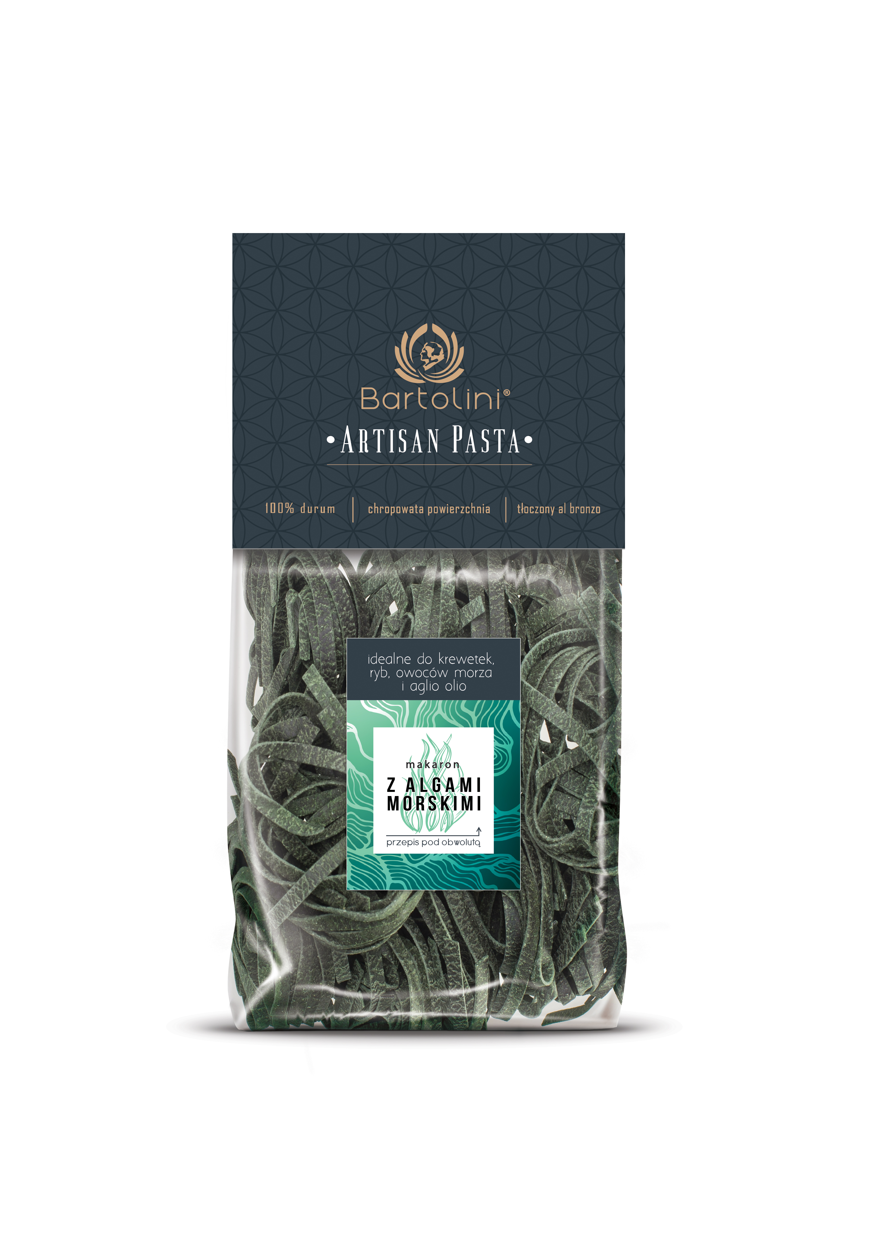 Makaron Bartolini Durum 300G Gniazda Nr 3 Z Algami Morskimi