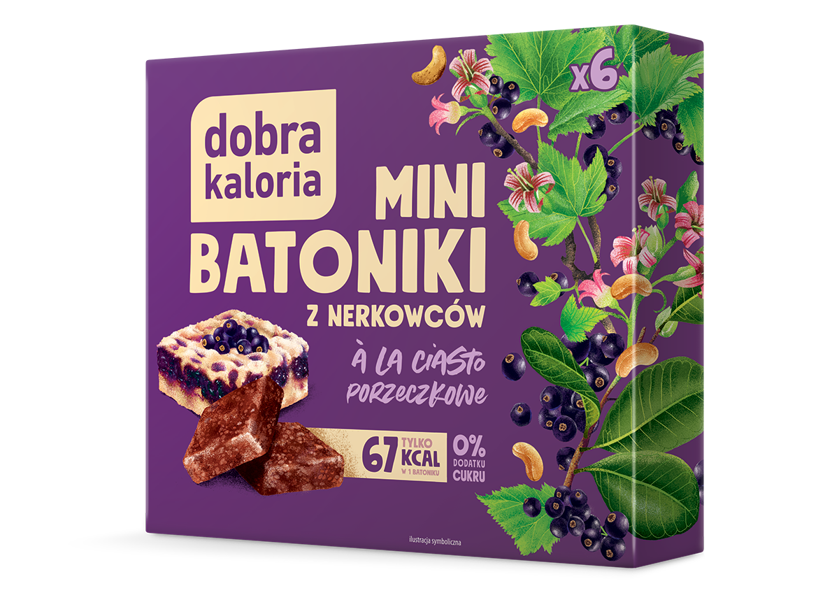Mini Batoniki Z Nerkowcami A La Ciasto Porzeczkowe 108 G