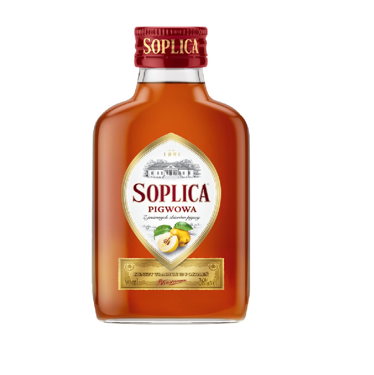 Likier Soplica Pigwowa 26% 90 Ml