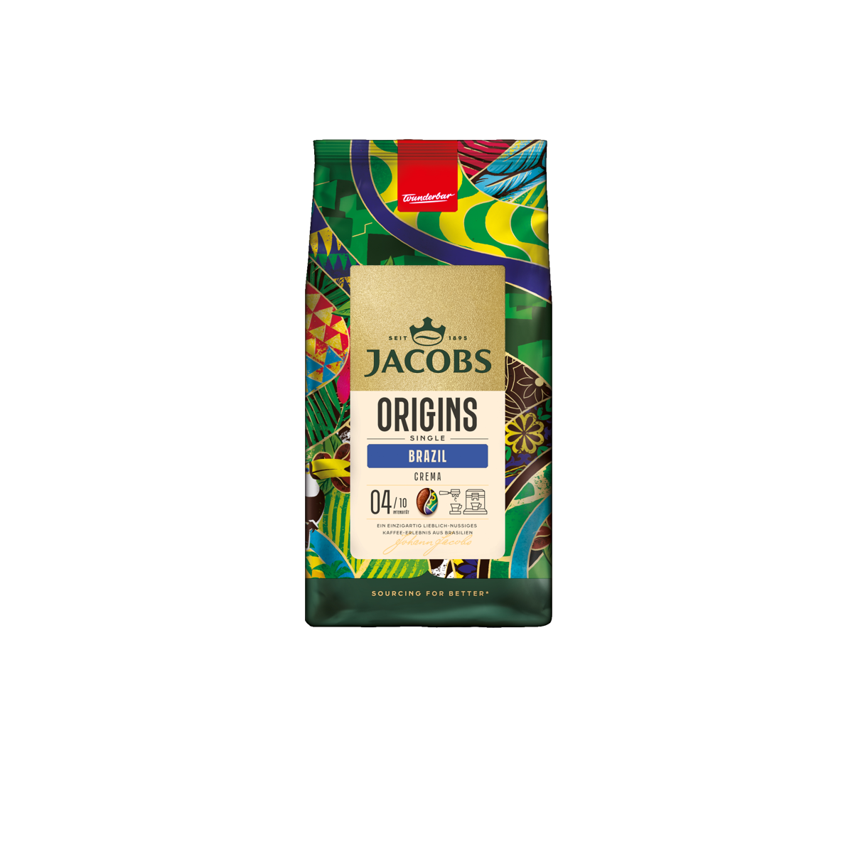 Kawa Ziarnista Jacobs Origins Brazil 1Kg