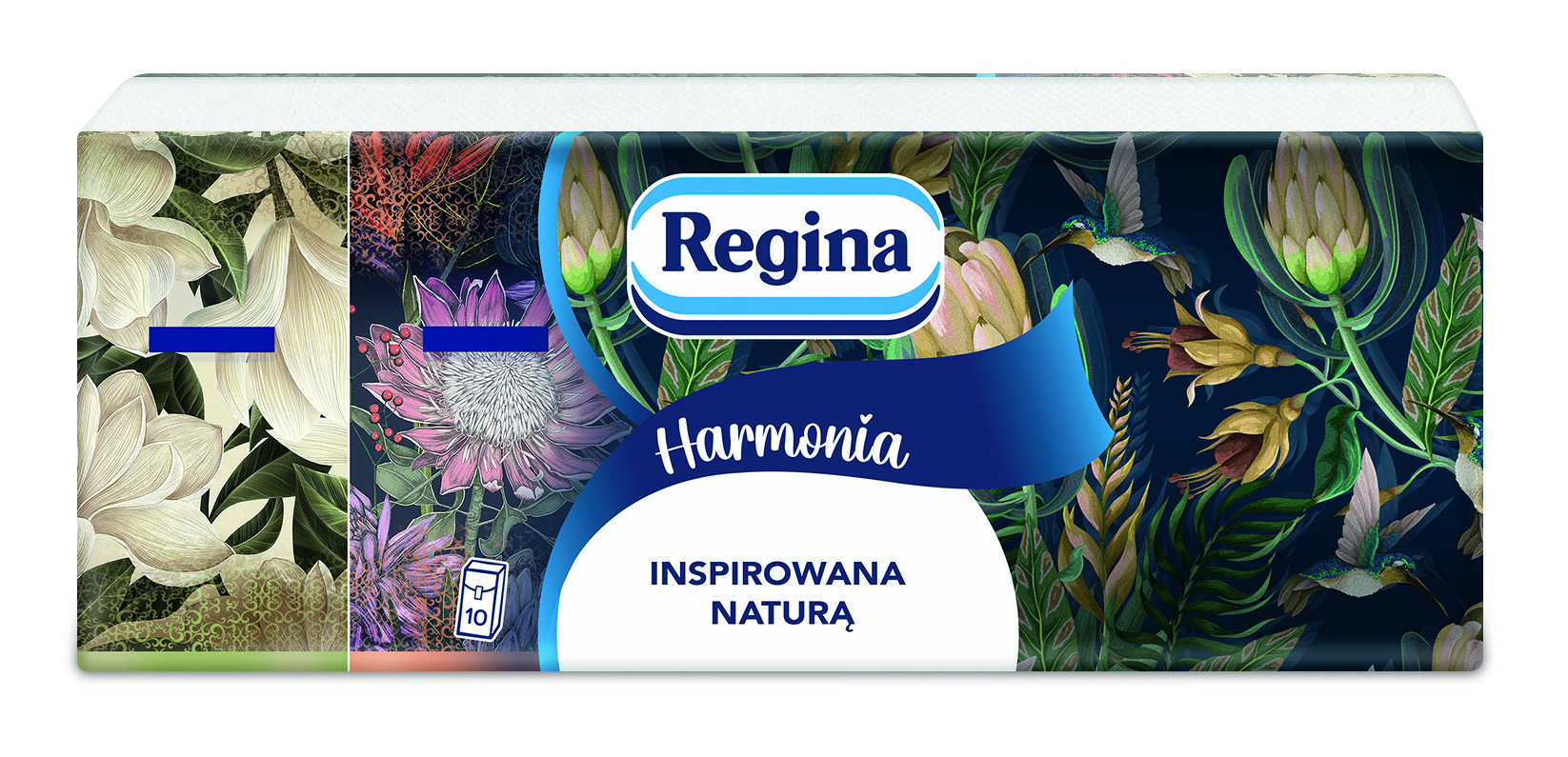 Chusteczki Higieniczne Regina Harmonia 10X9 Sztuk