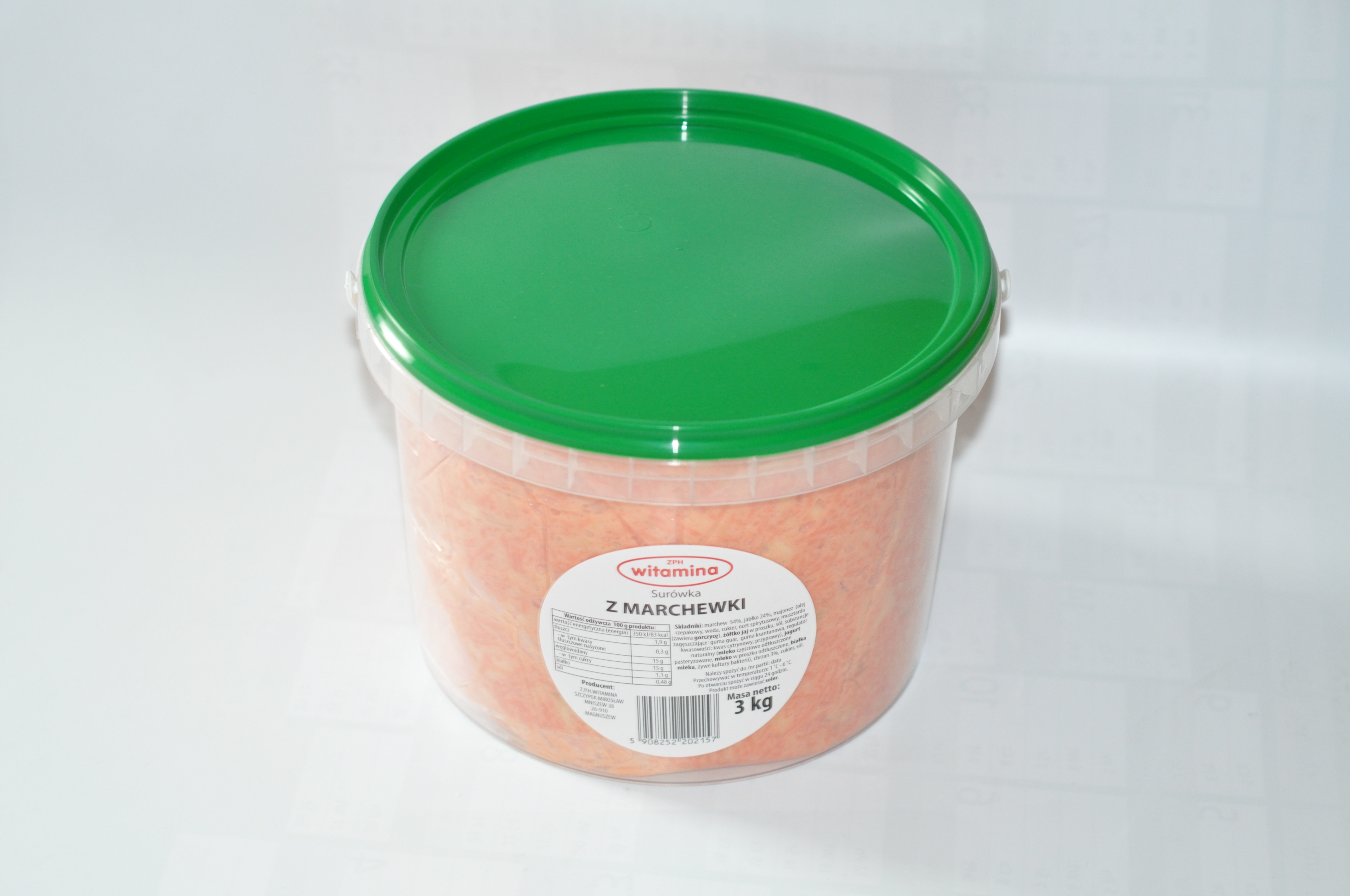 Surówka Warzywna Z Marchewki 3Kg