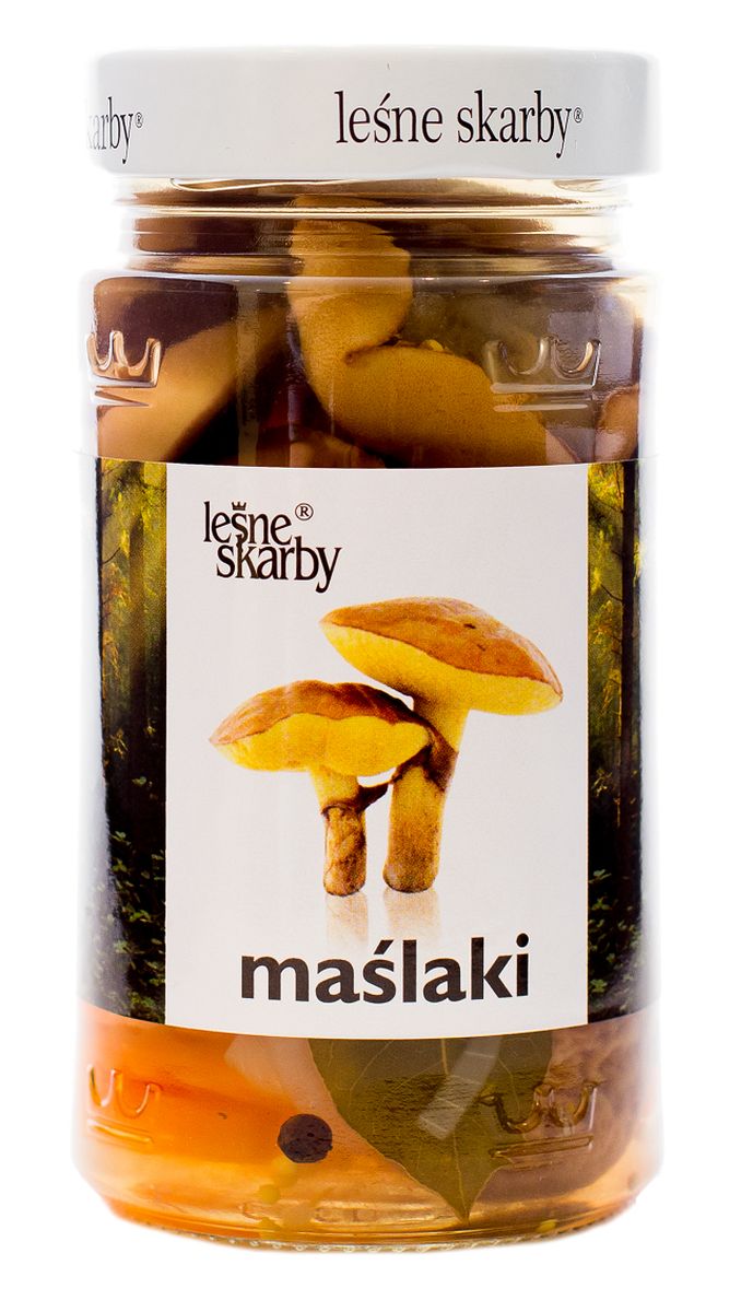 Leśne Skarby Maślaki Marynowane Całe 280G