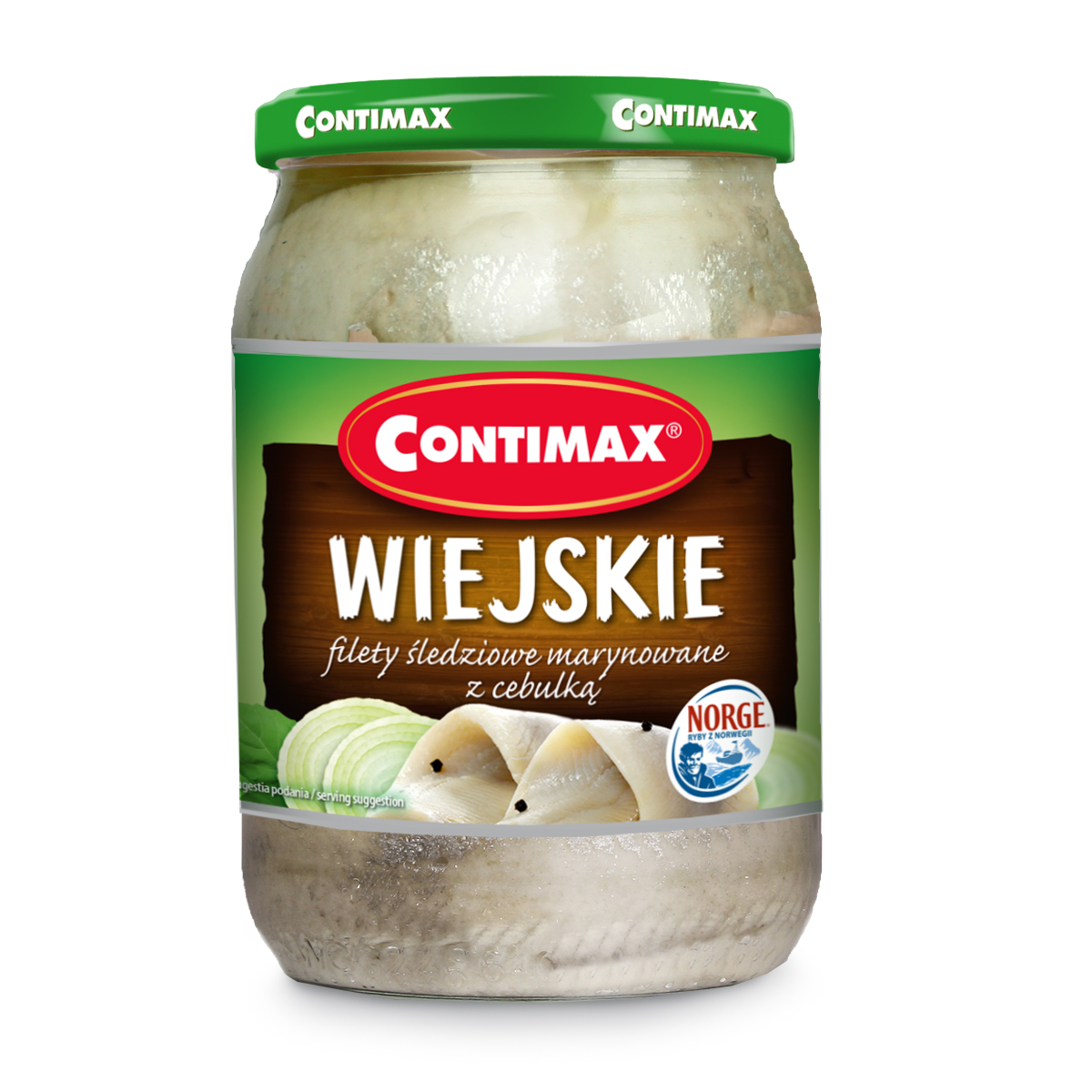 Filety Śledziowe Ala Wiejskie 600G Contimax