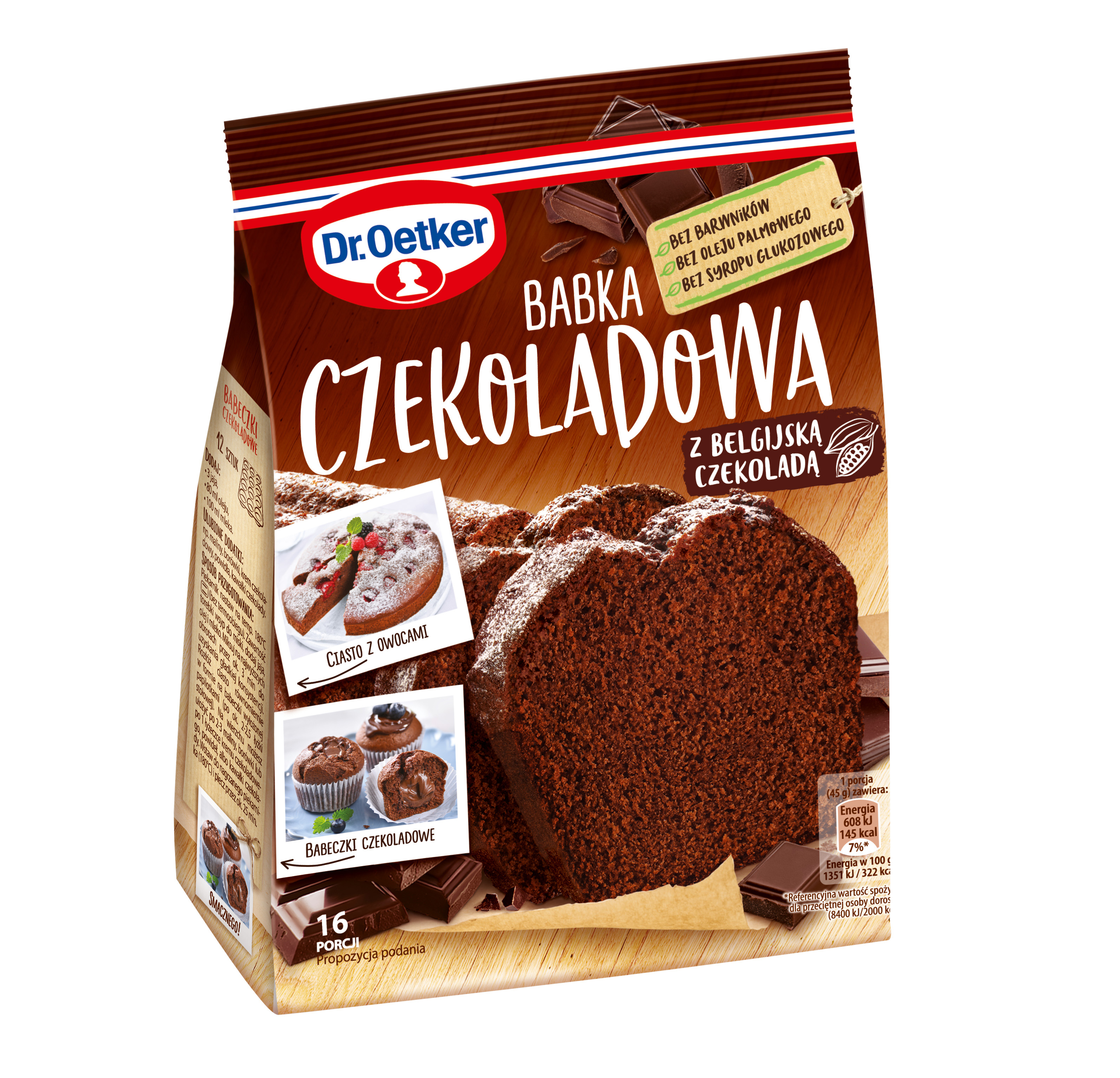 Dr. Oetker Babka Czekoladowa Z Belgijską Czekoladą 365 G