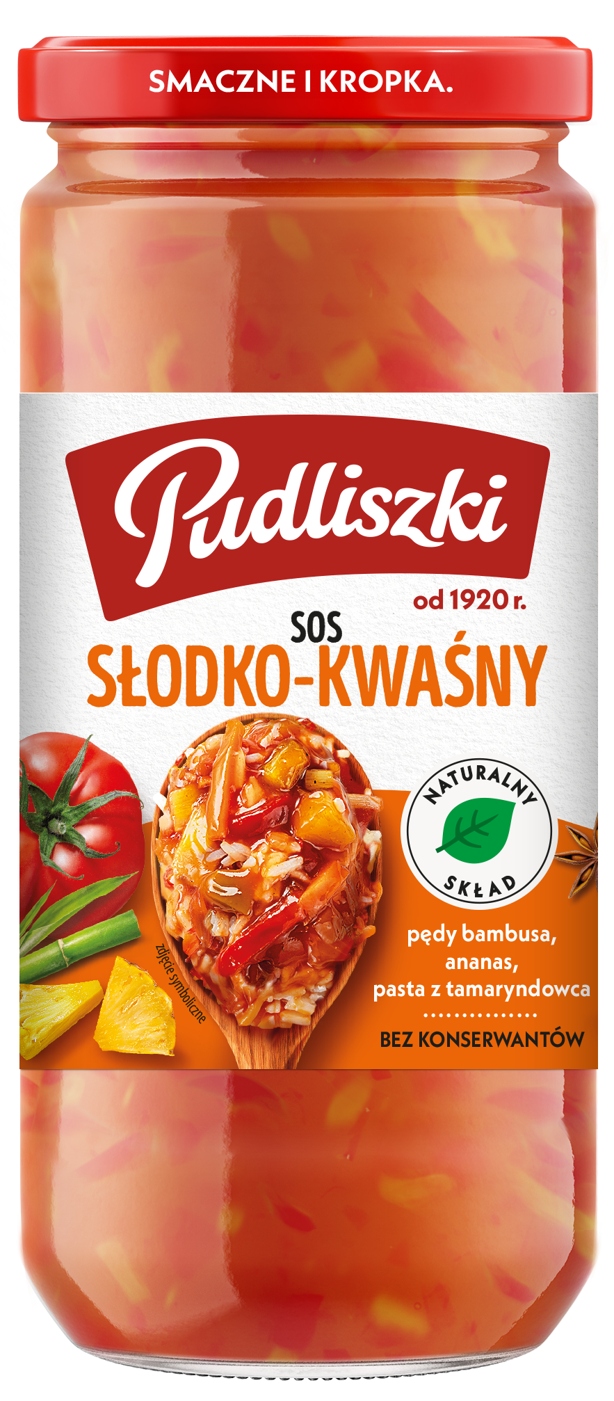Pudliszki Sos Słodko-Kwaśny 480G
