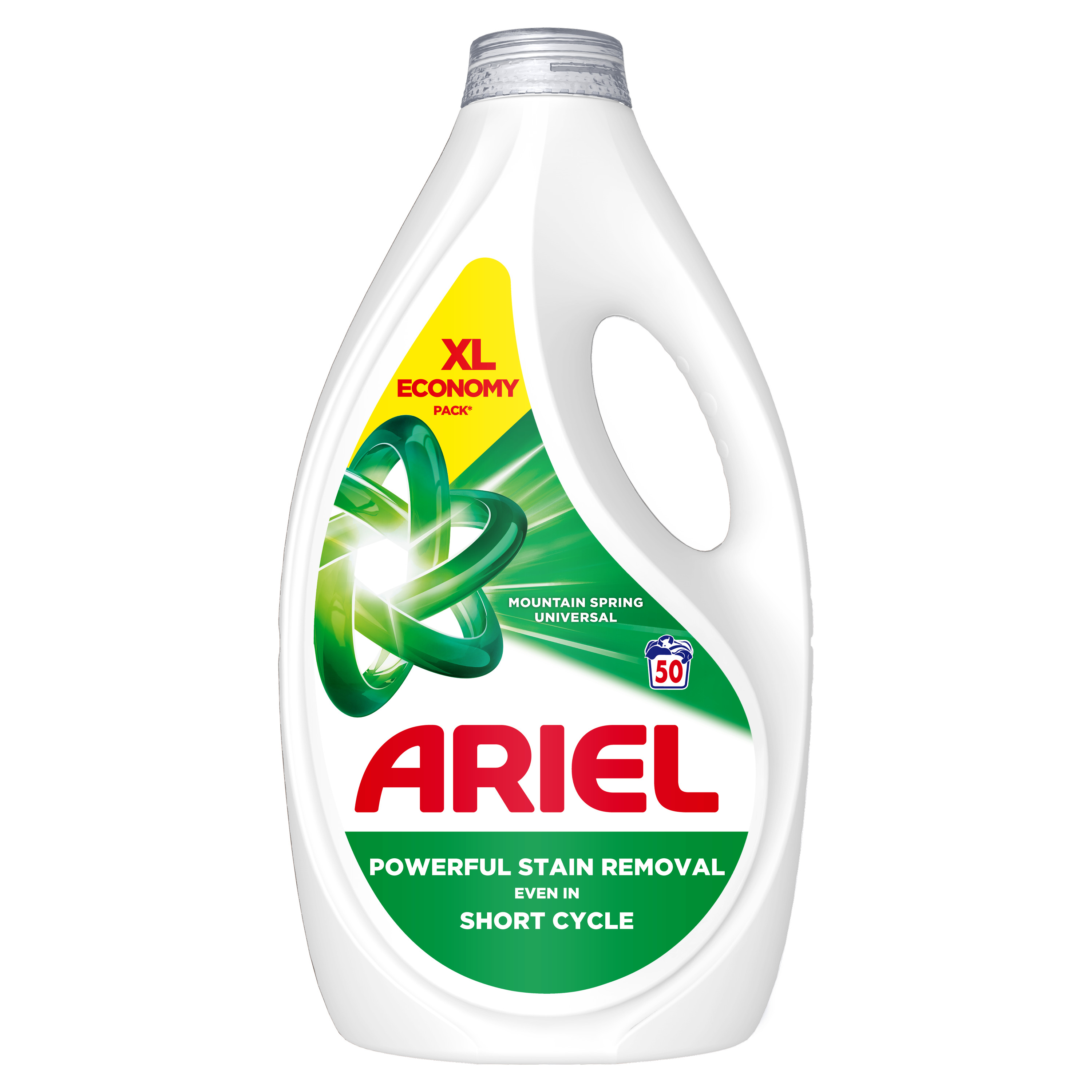 Ariel Mountain Spring Universal Płyn Do Prania, 2.25 L, 50 Prań