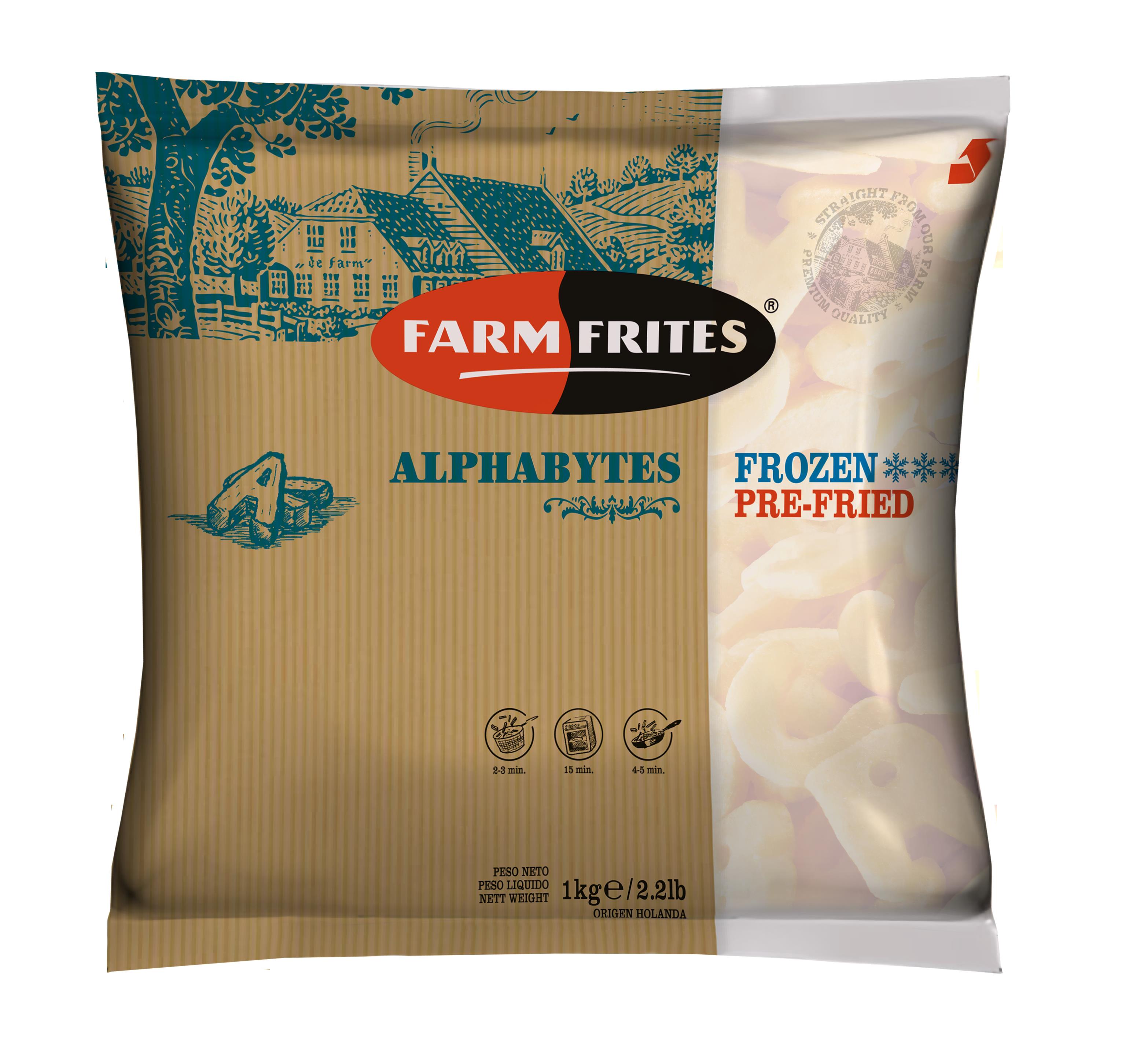 Farm Frites Alphabytes - Ziemniaczane Literki 1 Kg