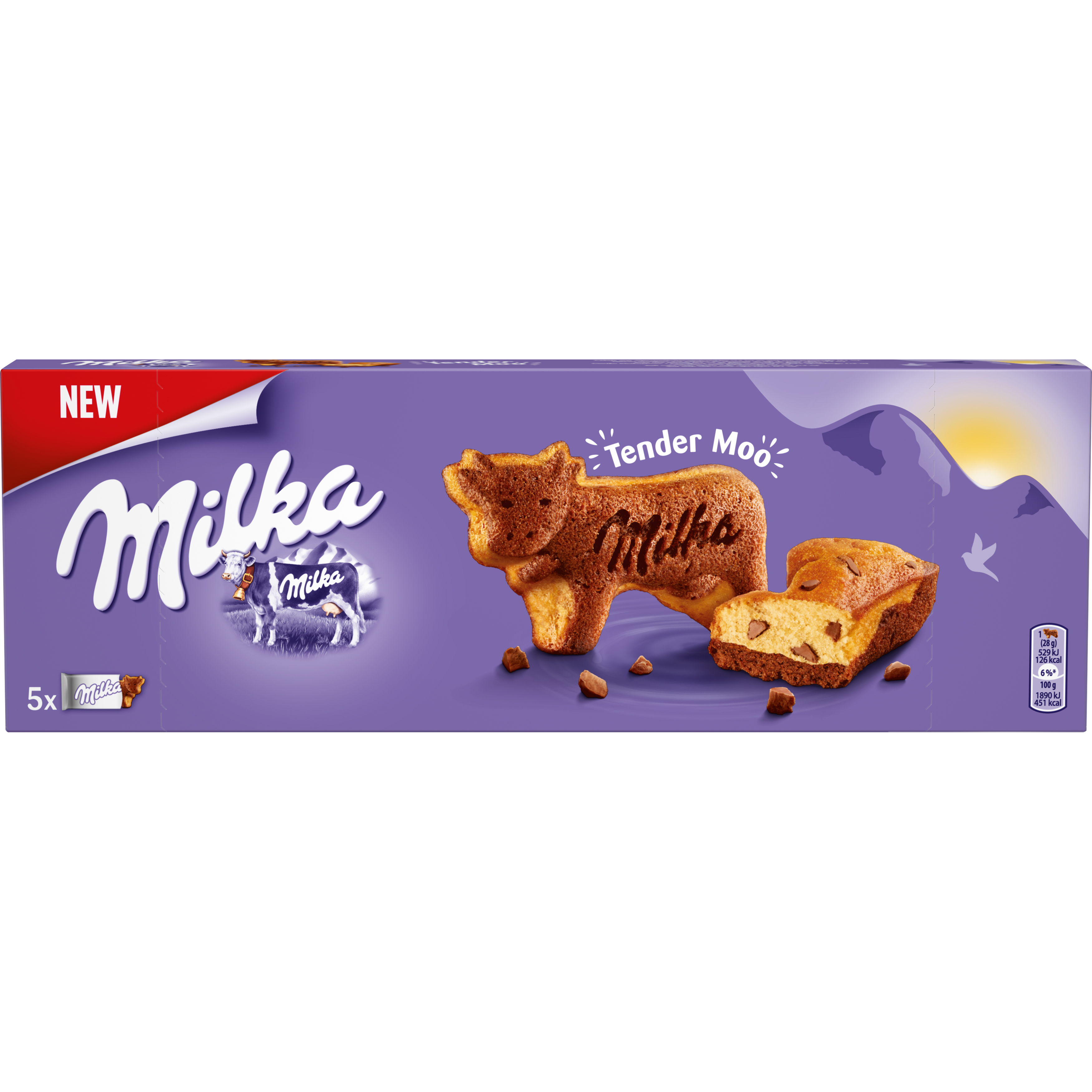 Milka Tender Moo 140G