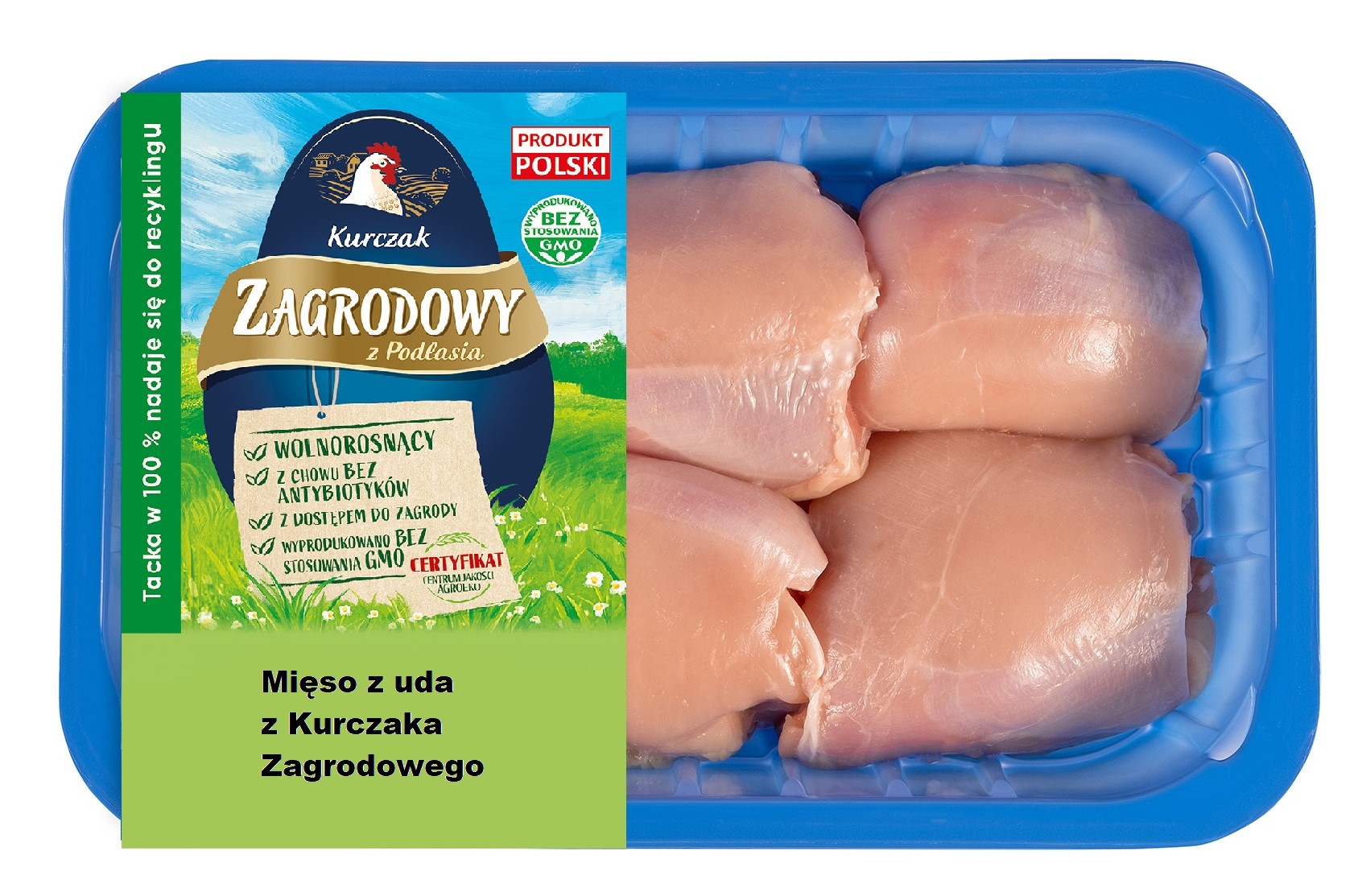 Mięso Z Uda Z Kurczaków Zagrodowych, Klasa A, Świeże