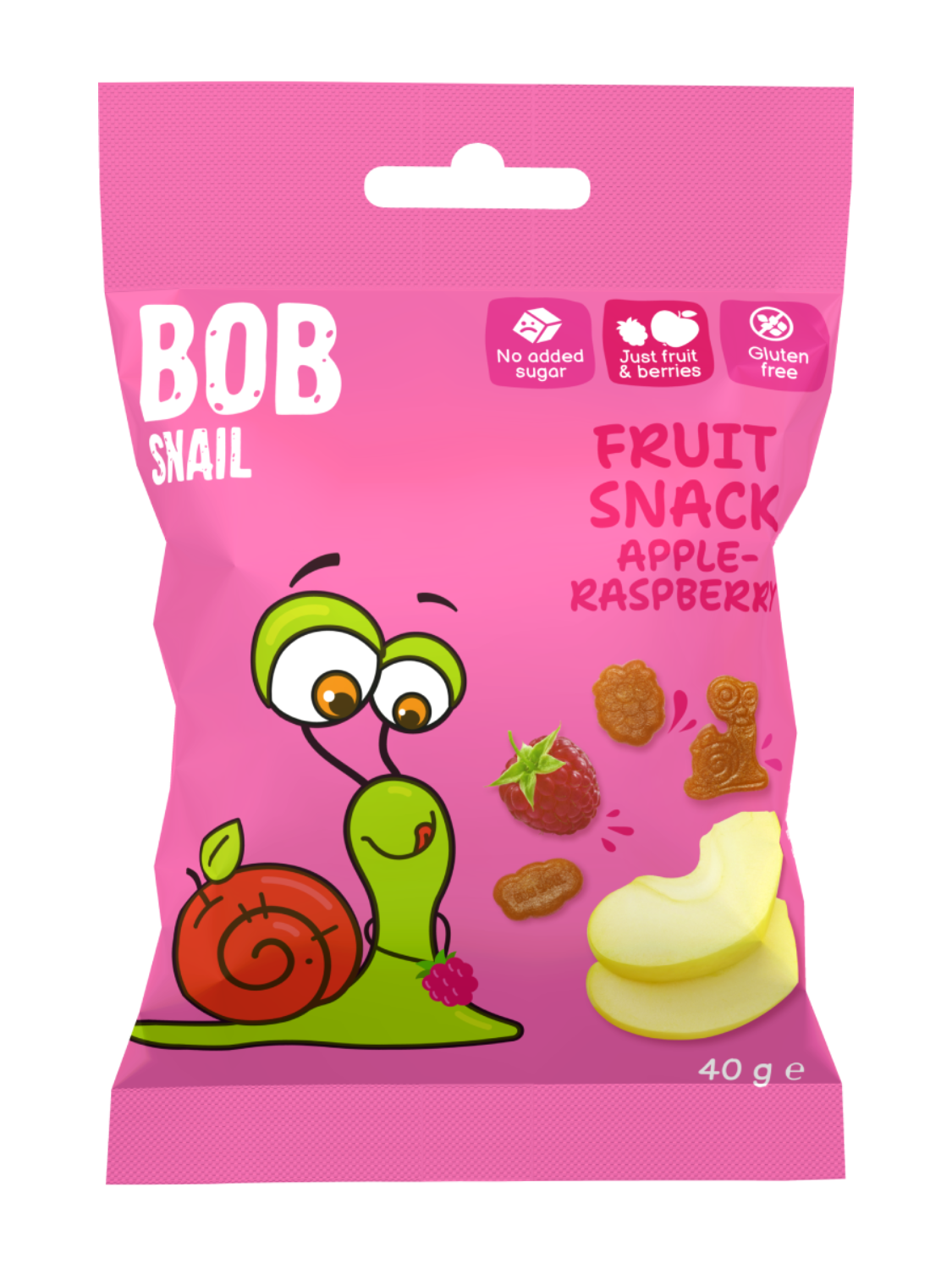 Bob Snail Fruit Snack Jabłko-Malina 40G