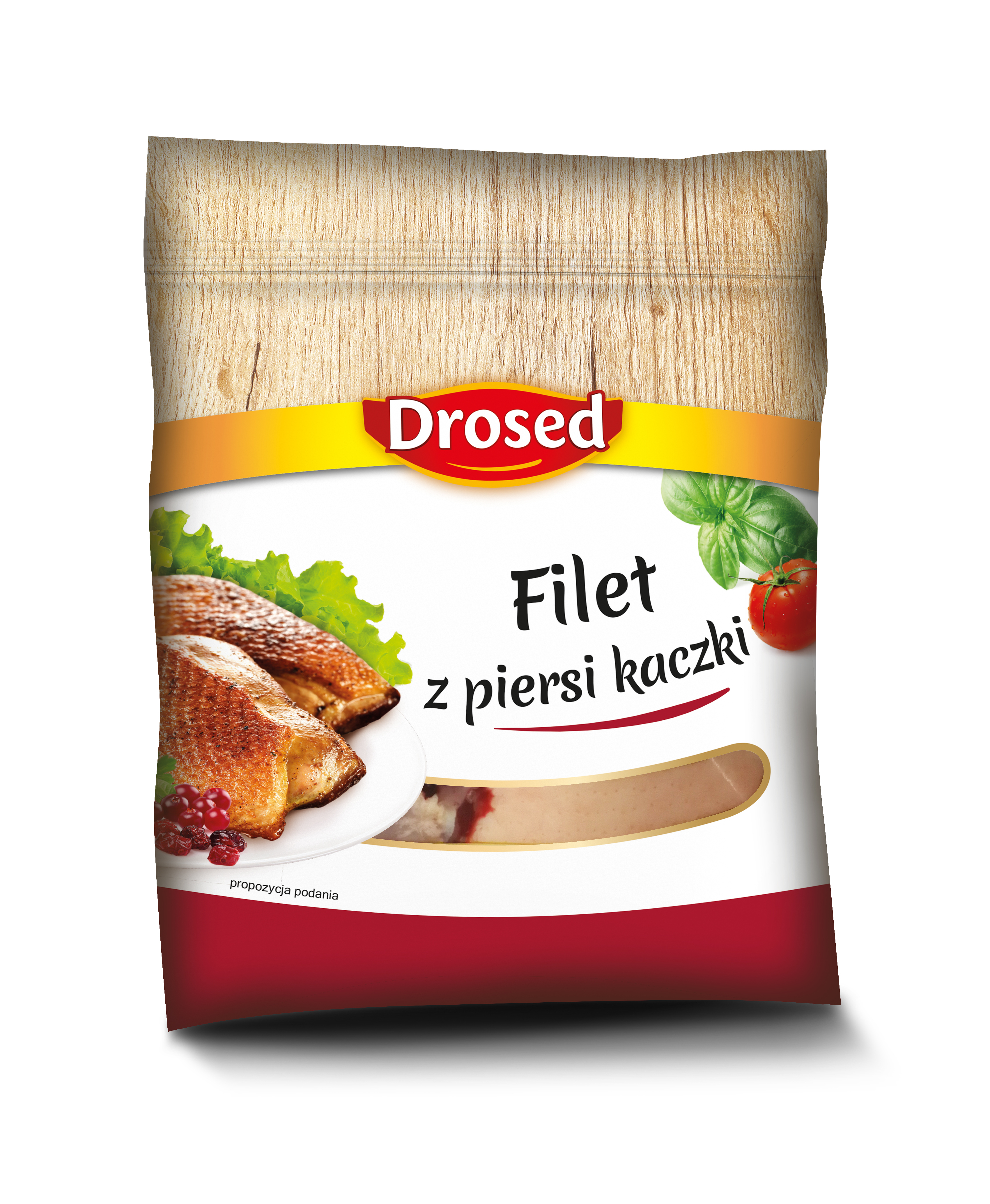 Drosed Filet Z Piersi Kaczki Pekin Głęboko Mrożony Ok. 0,5Kg