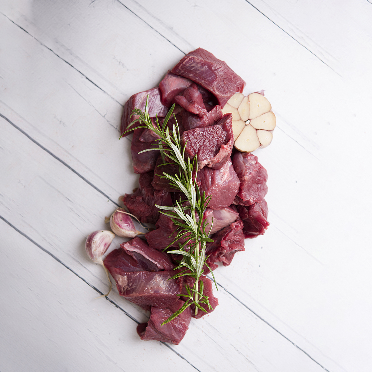 Mięso Na Gulasz Z Dzika Mrożone, Las Huberta Ok. 1 Kg