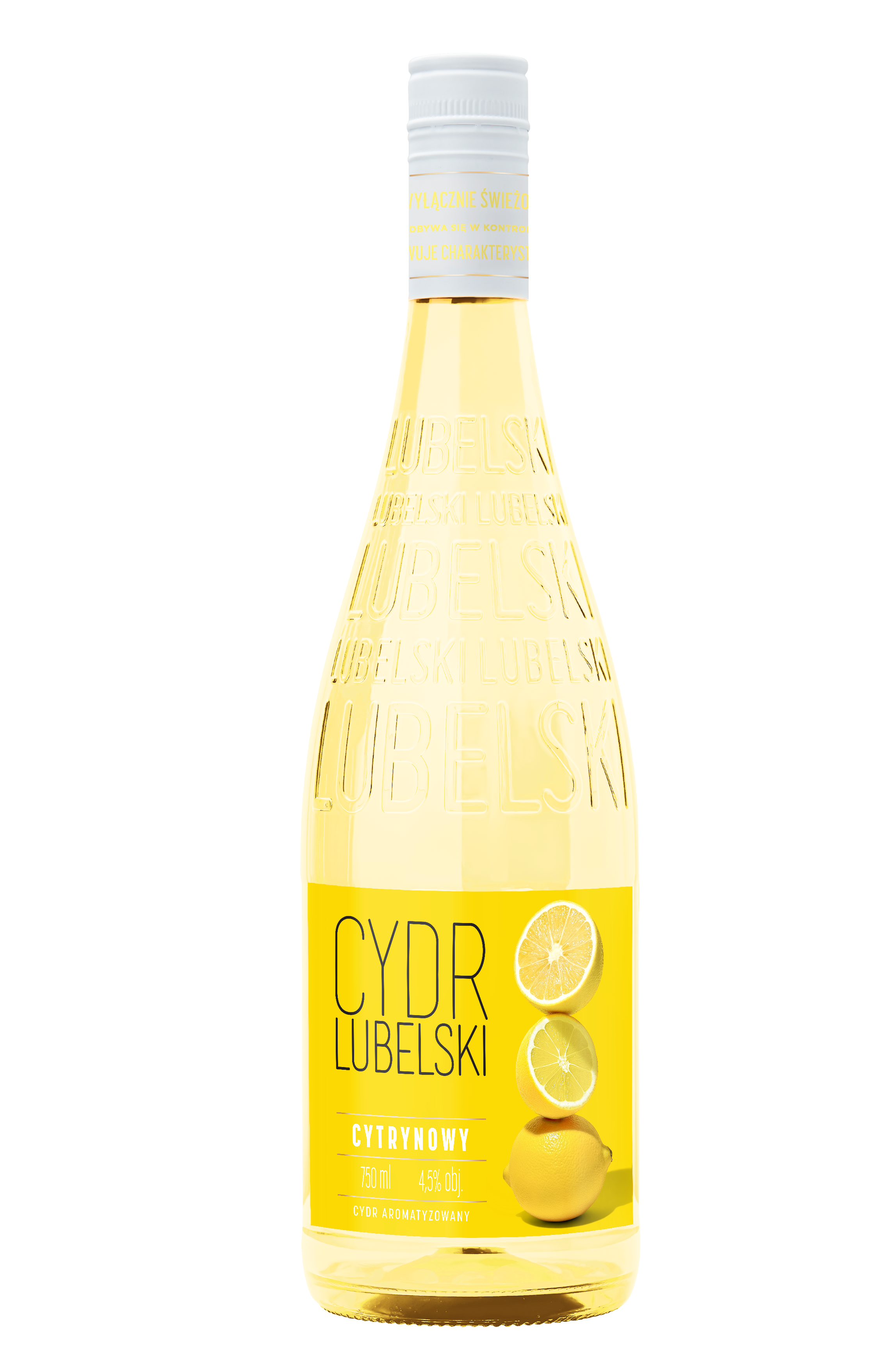 Cydr Lubelski Cytrynowy Aromatyzowany 0,75L