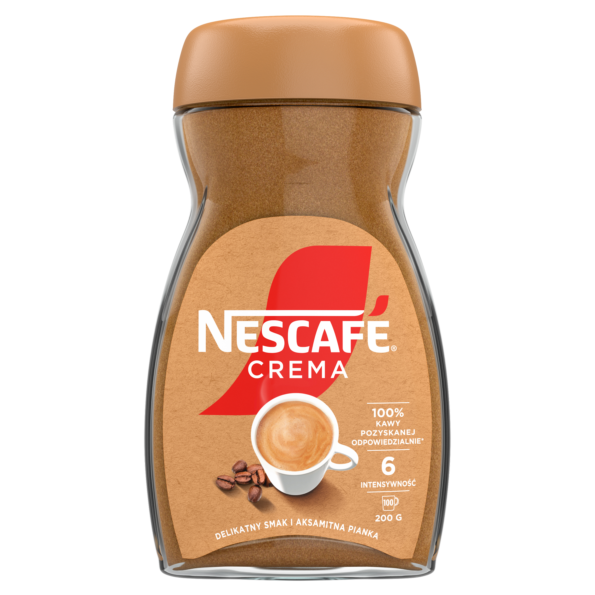 Nescafé Crema Kawa Rozpuszczalna 200G