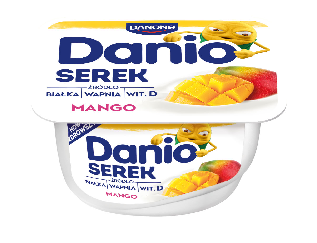 Danio Serek Homogenizowany Mango 130 G