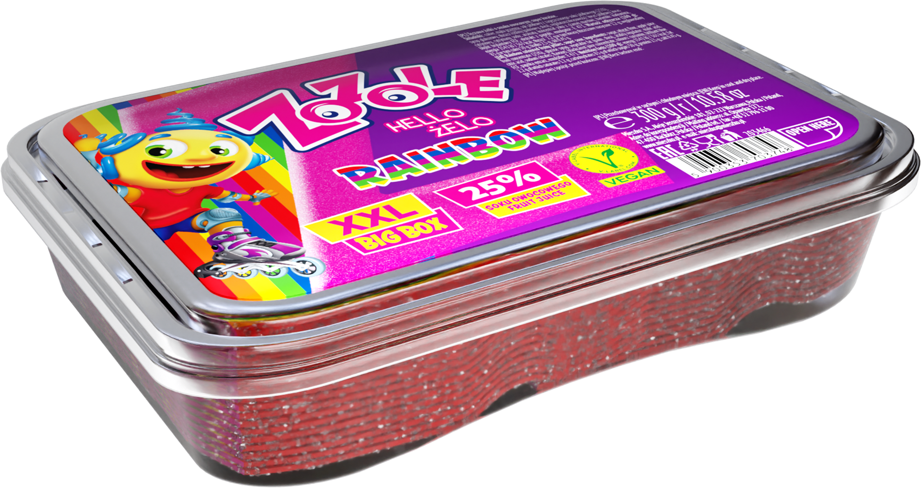 Żelki Zozole Rainbow 300G Mieszko