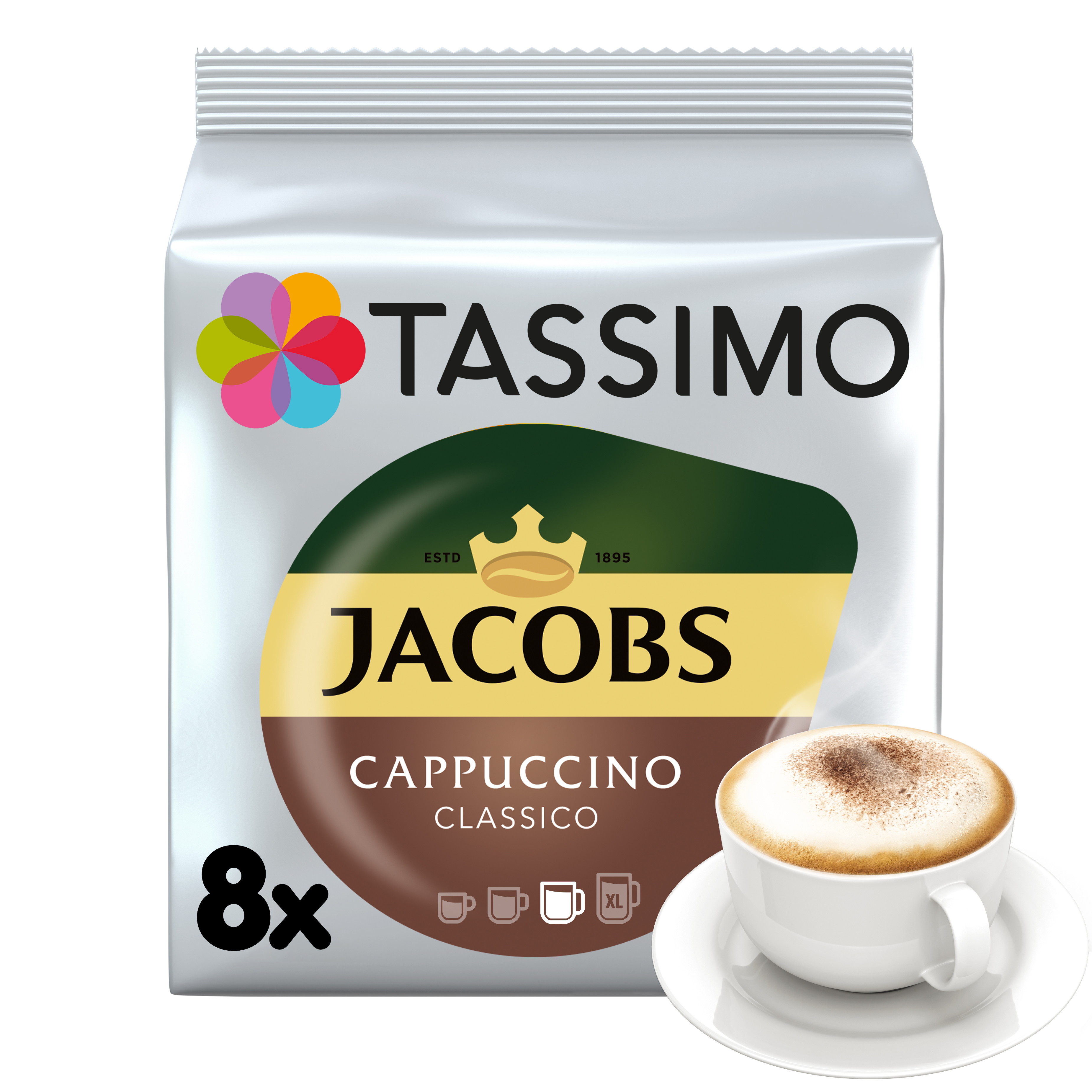 Tassimo Jacobs Cappuccino Classico 260 G