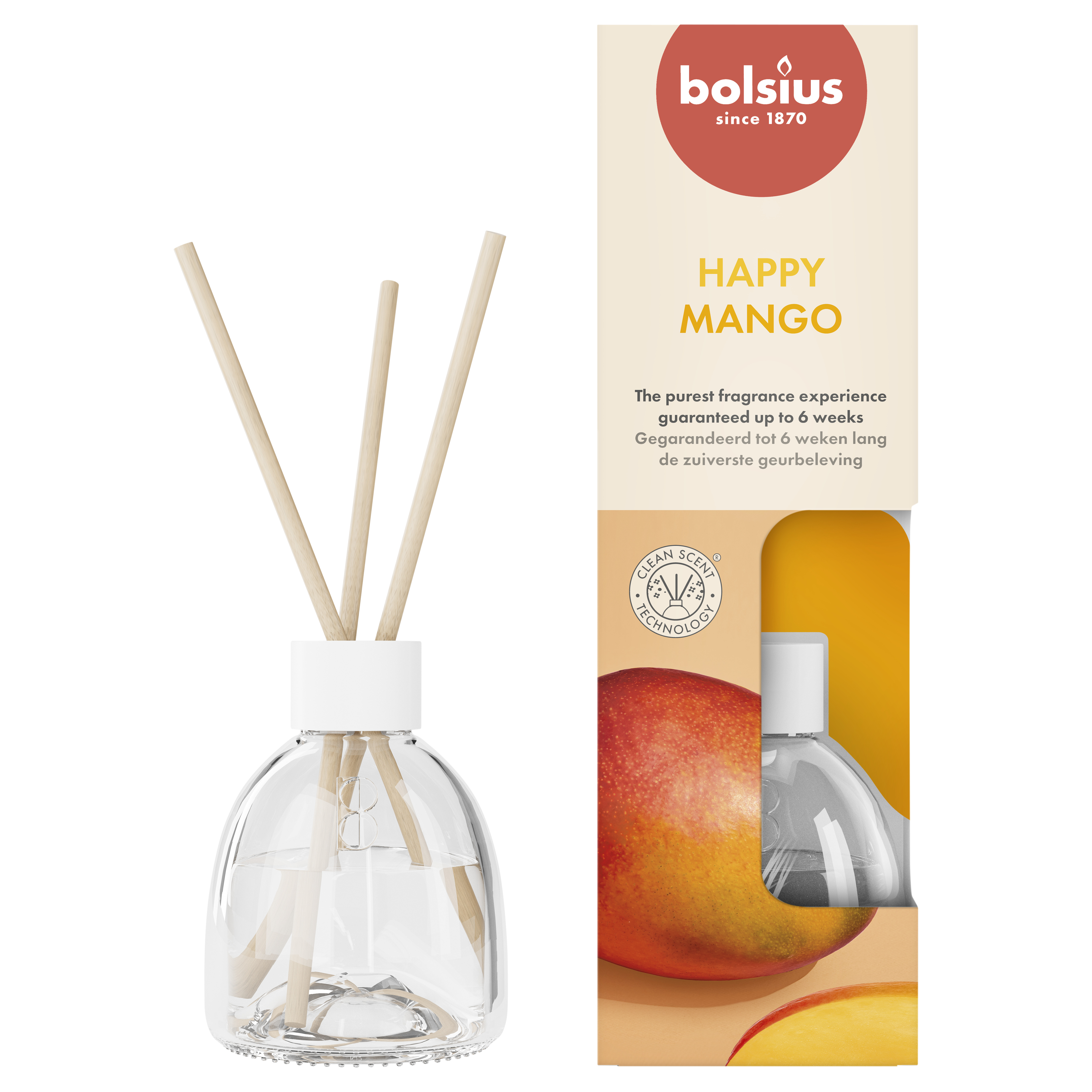 Bolsius Dyfuzor Zapachowy 60Ml True Scents Mango