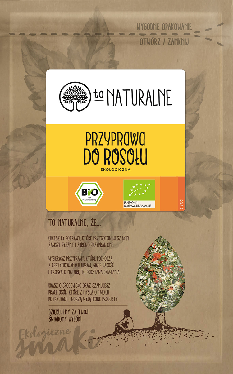 To Naturalne Przyprawa Do Rosołu Ekologiczna 20G