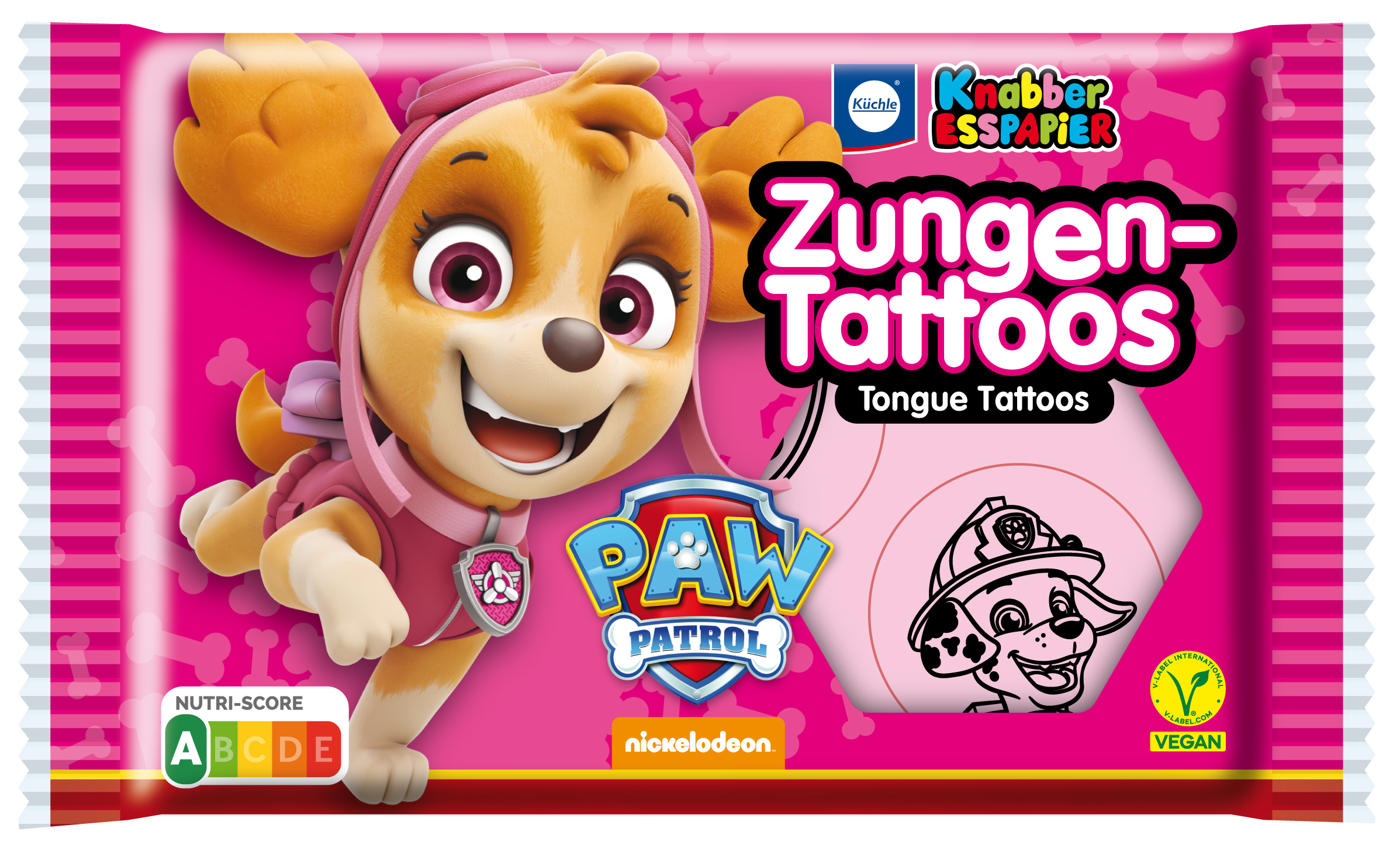 Zt Paw Patrol 11G - Chrupiący Opłatek Z Tatuażem Na Język. Zawiera Substancję Słodzącą.