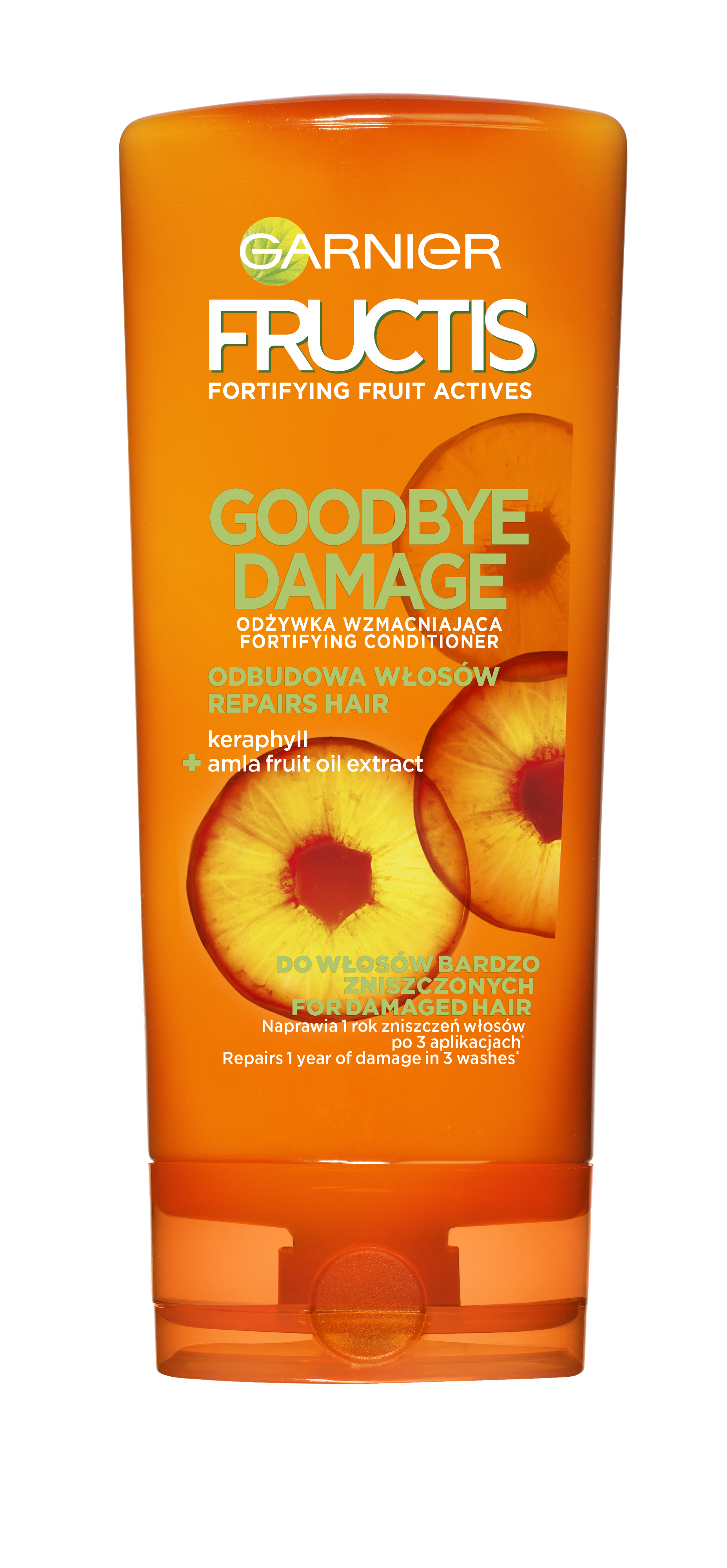 Garnier Fructis Goodbye Damage Odżywka Wzmacniająca Do Włosów Bardzo Zniszczonych 200 Ml