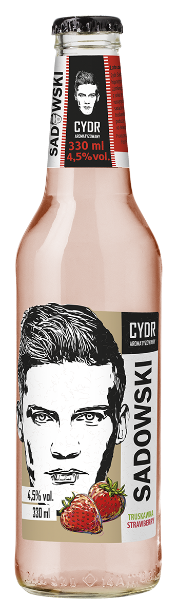 Sadowski Cydr Truskawka 0,33L