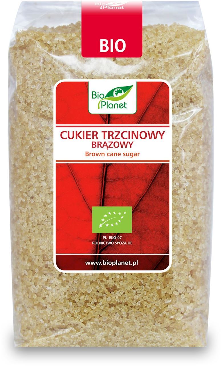 Cukier Trzcinowy Brązowy Demerara Bio 500 G