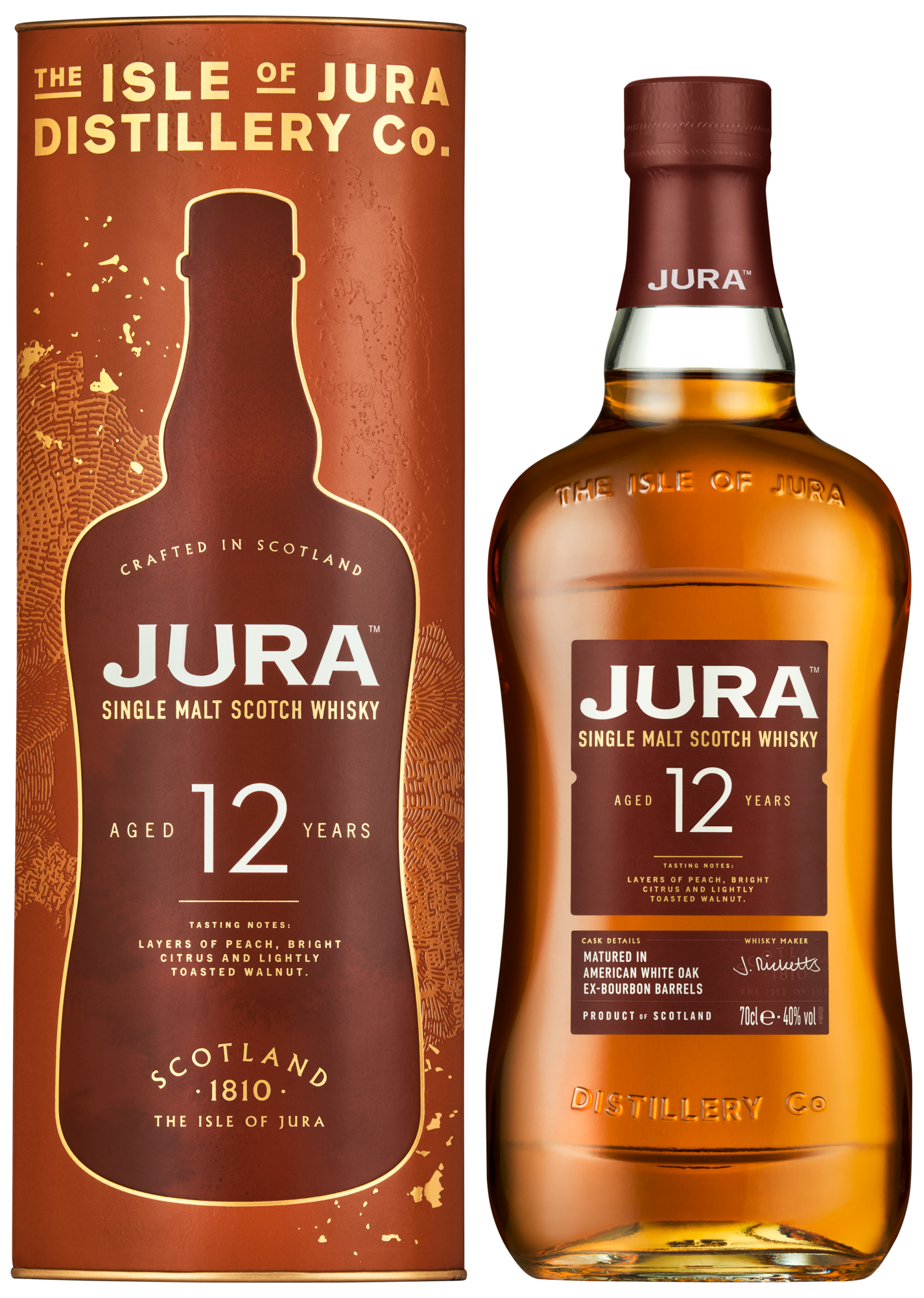 Whisky Jura 12Yo 40% 0,7 L
