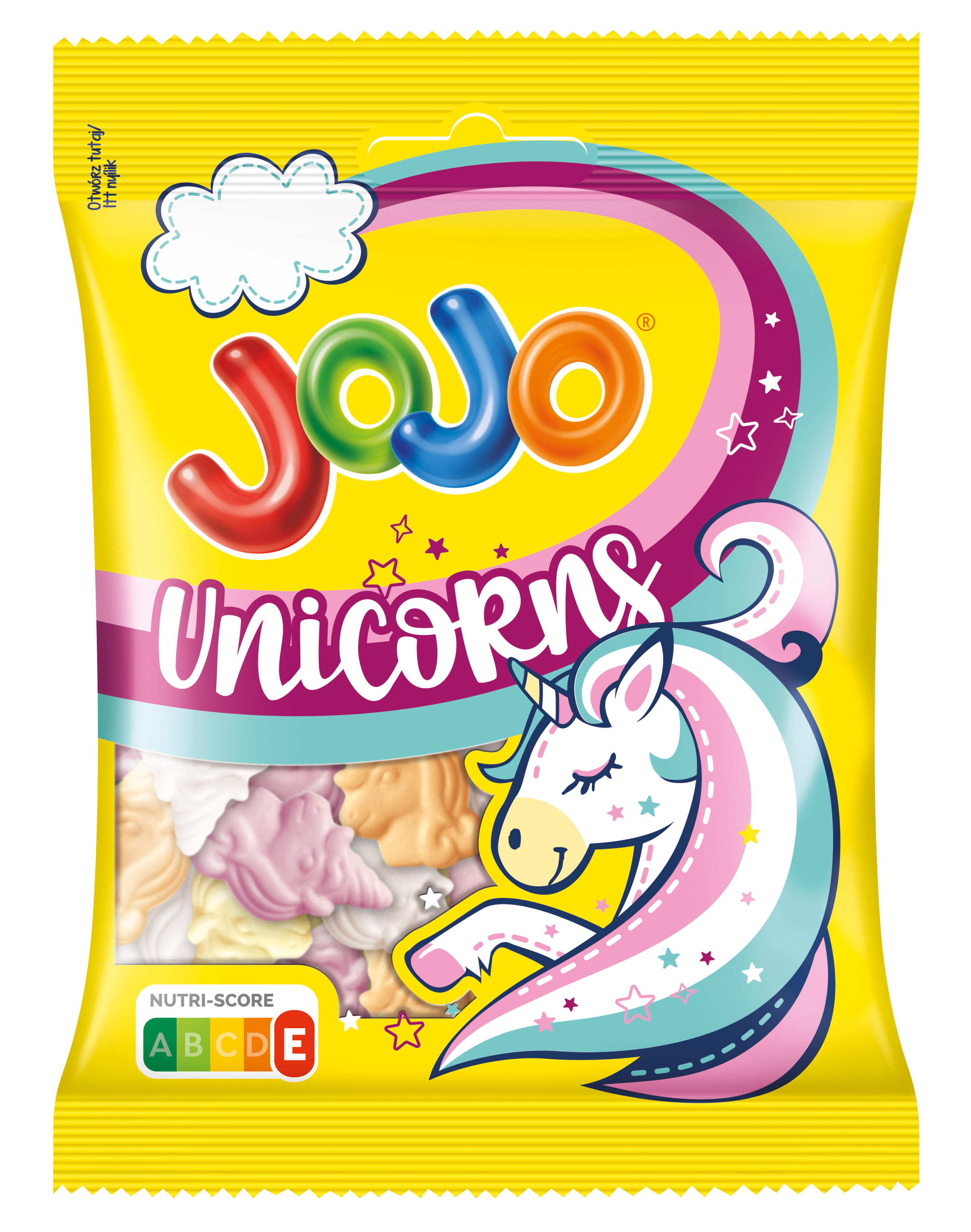 Jojo Żelki Unicorns 80G