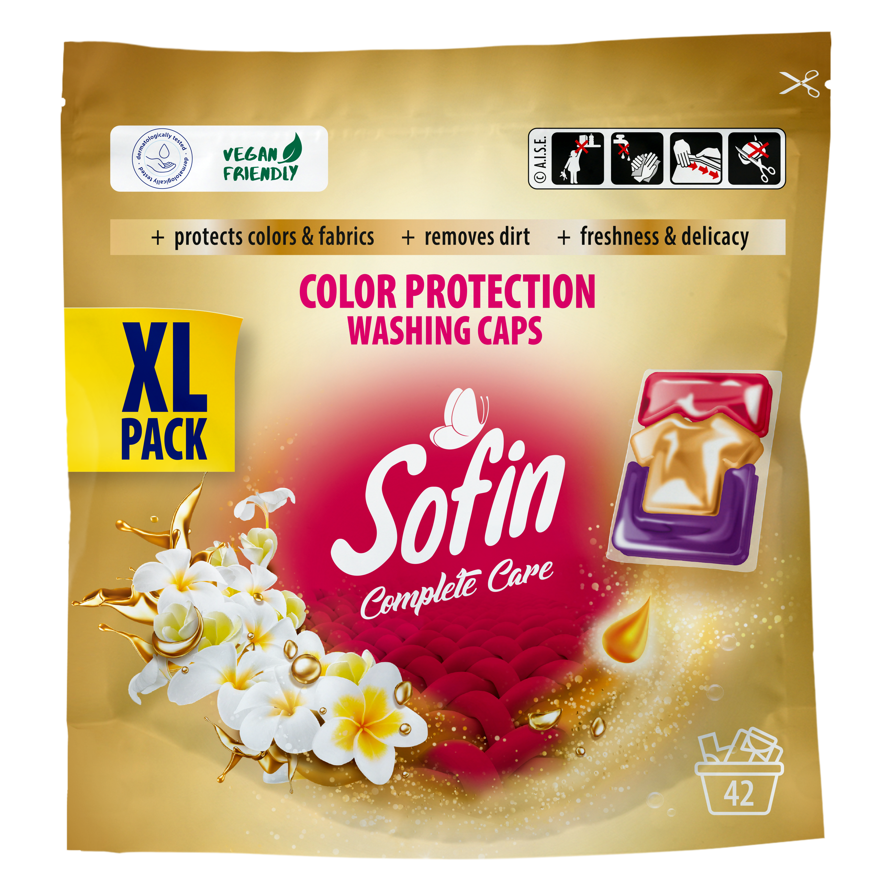 Sofin Kapsułki Do Prania Tkanin Kolorowych 42Szt.