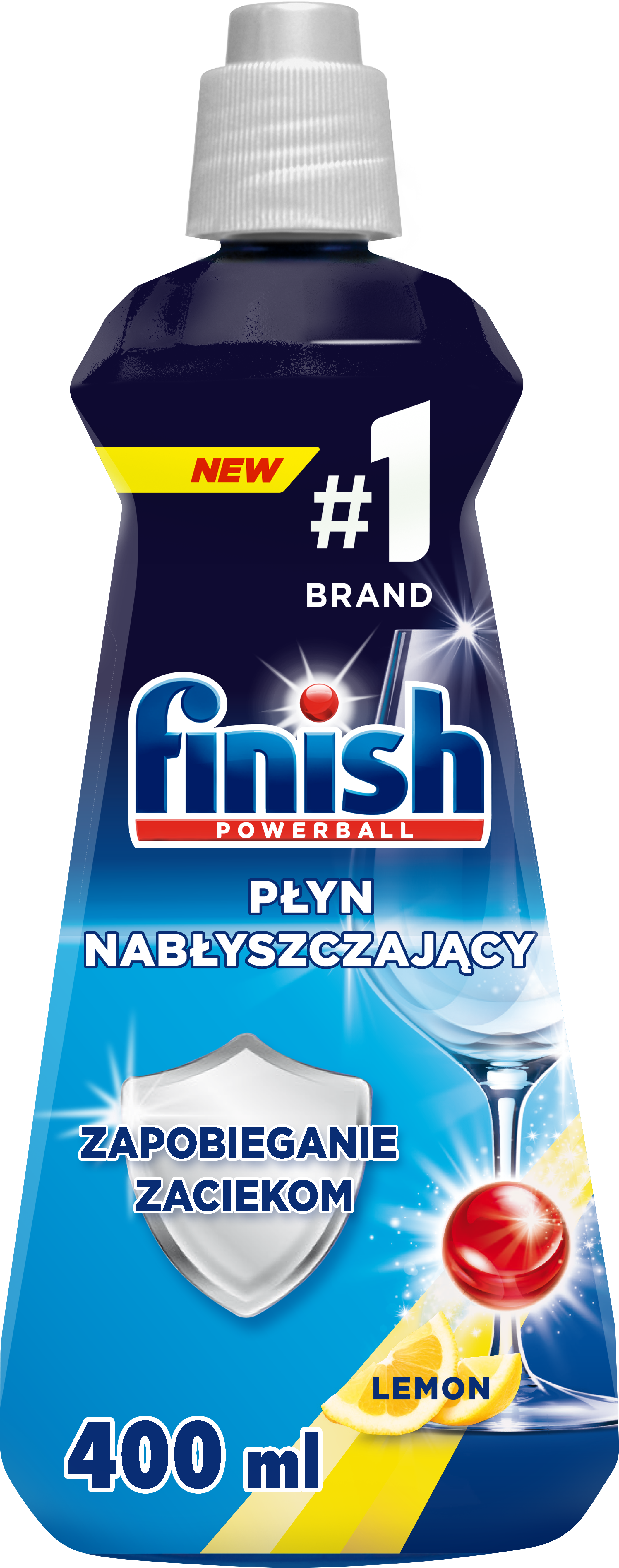 Finish Nabłyszczacz Do Zmywarki Shine&Protect Cytrynowy 400 Ml