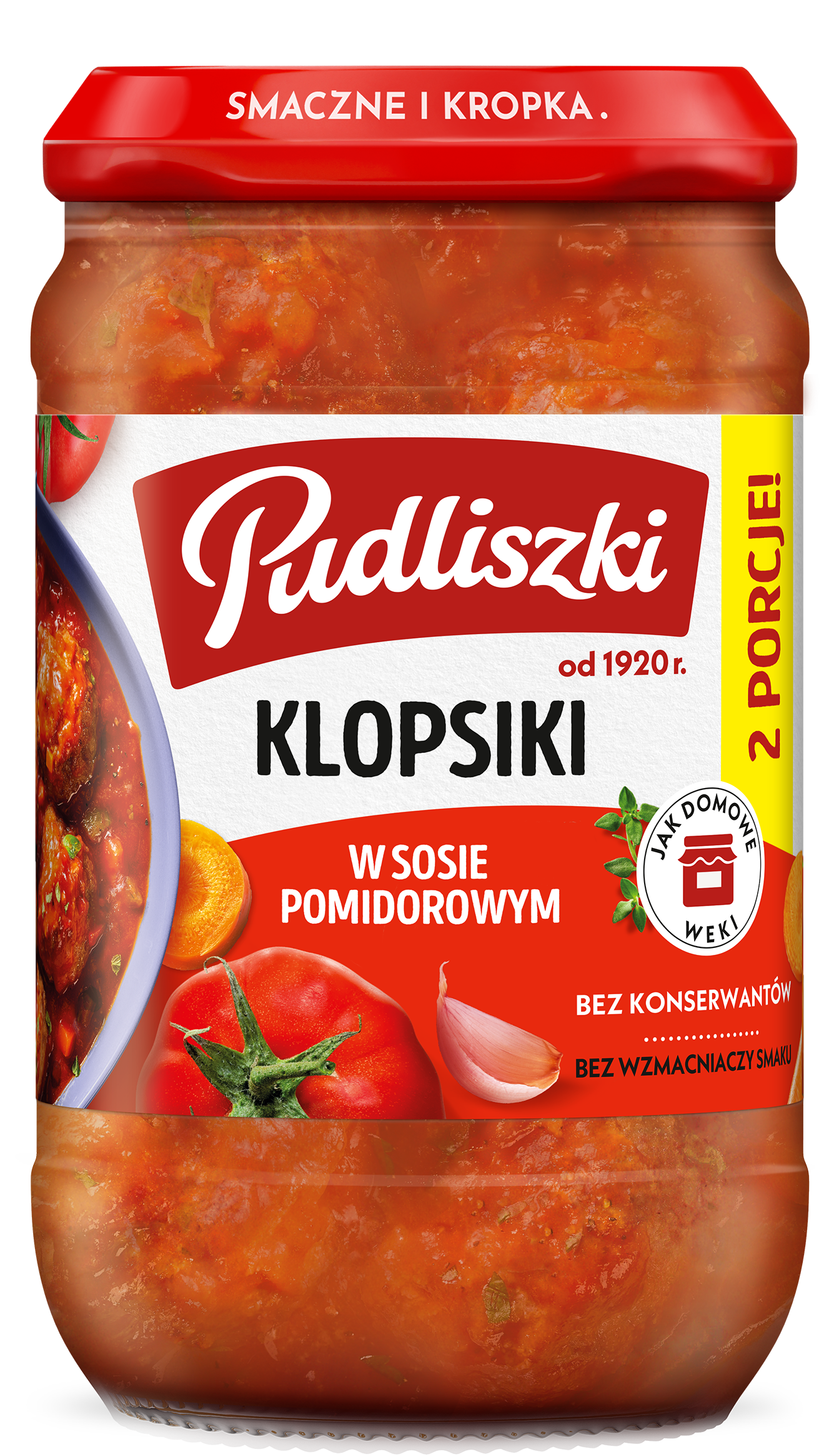 Pudliszki Klopsiki W Sosie Pomidorowym 590G