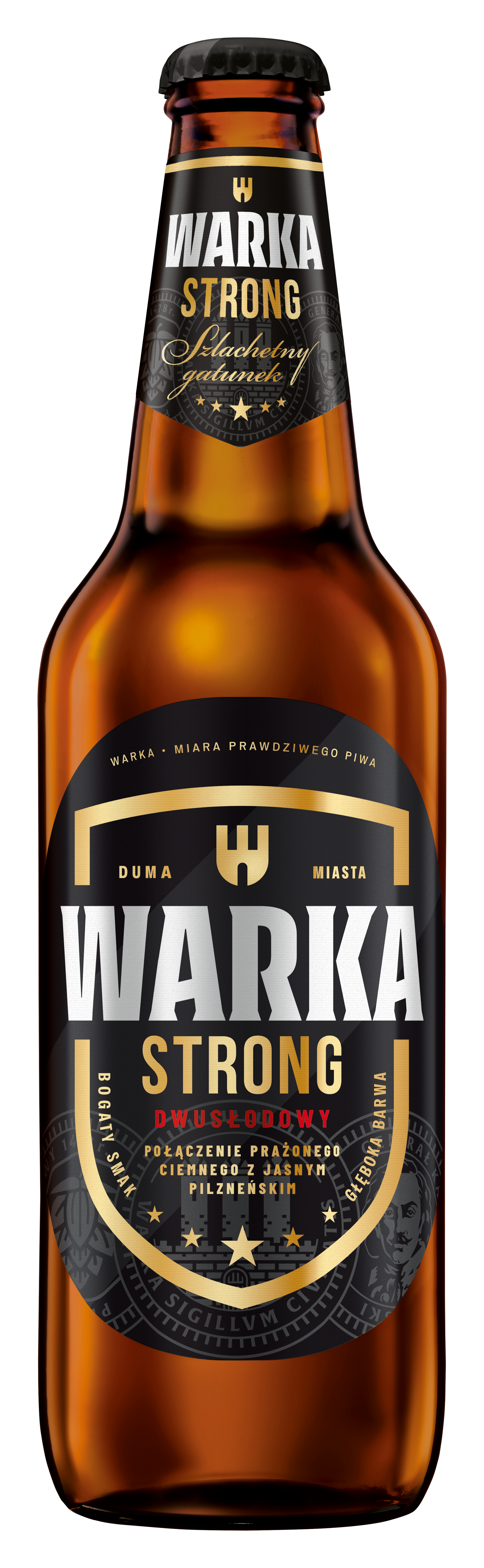 Warka Strong Piwo Jasne 500 Ml Butelka Zwrotna