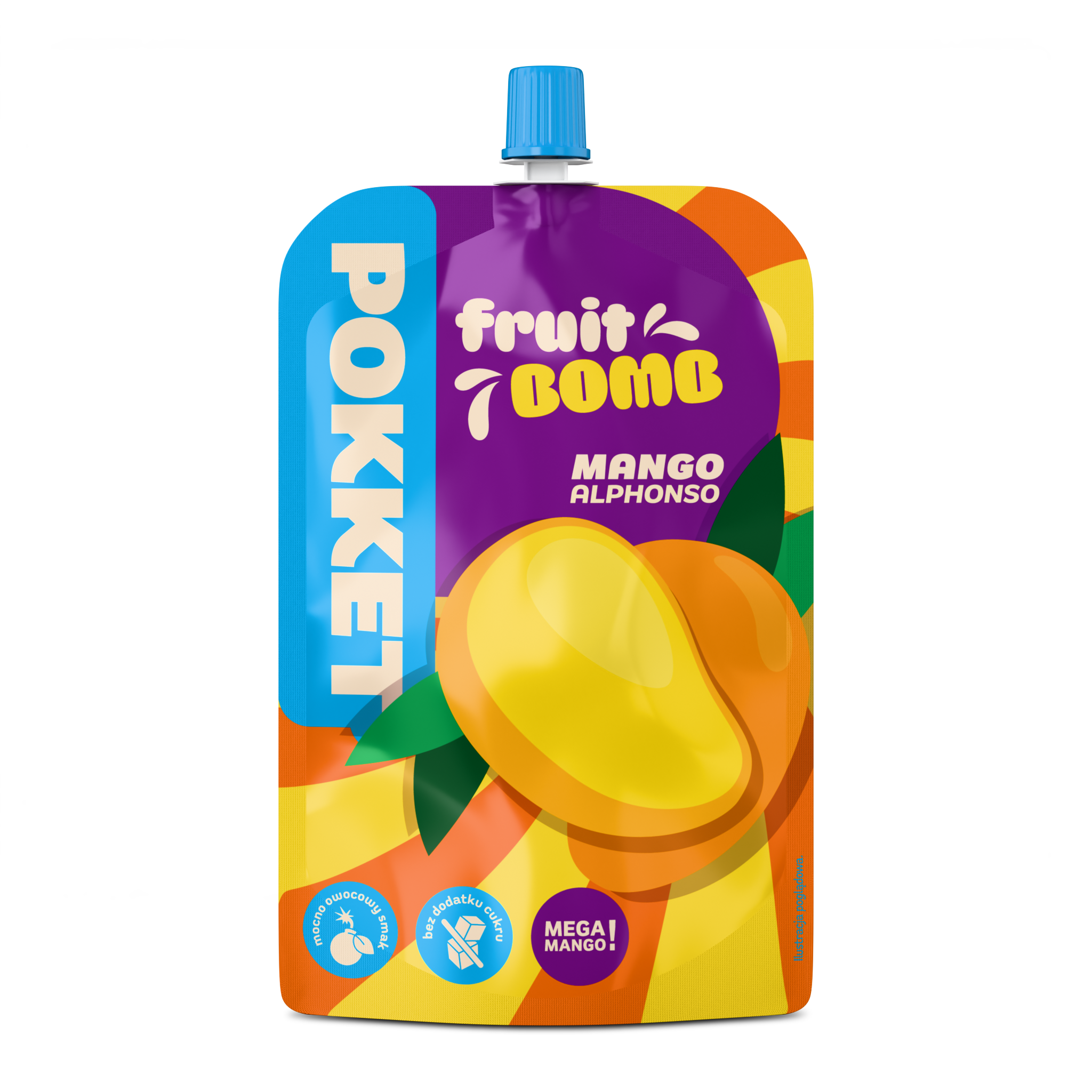 Pokket Mus Fruit Bomb Mango 180G