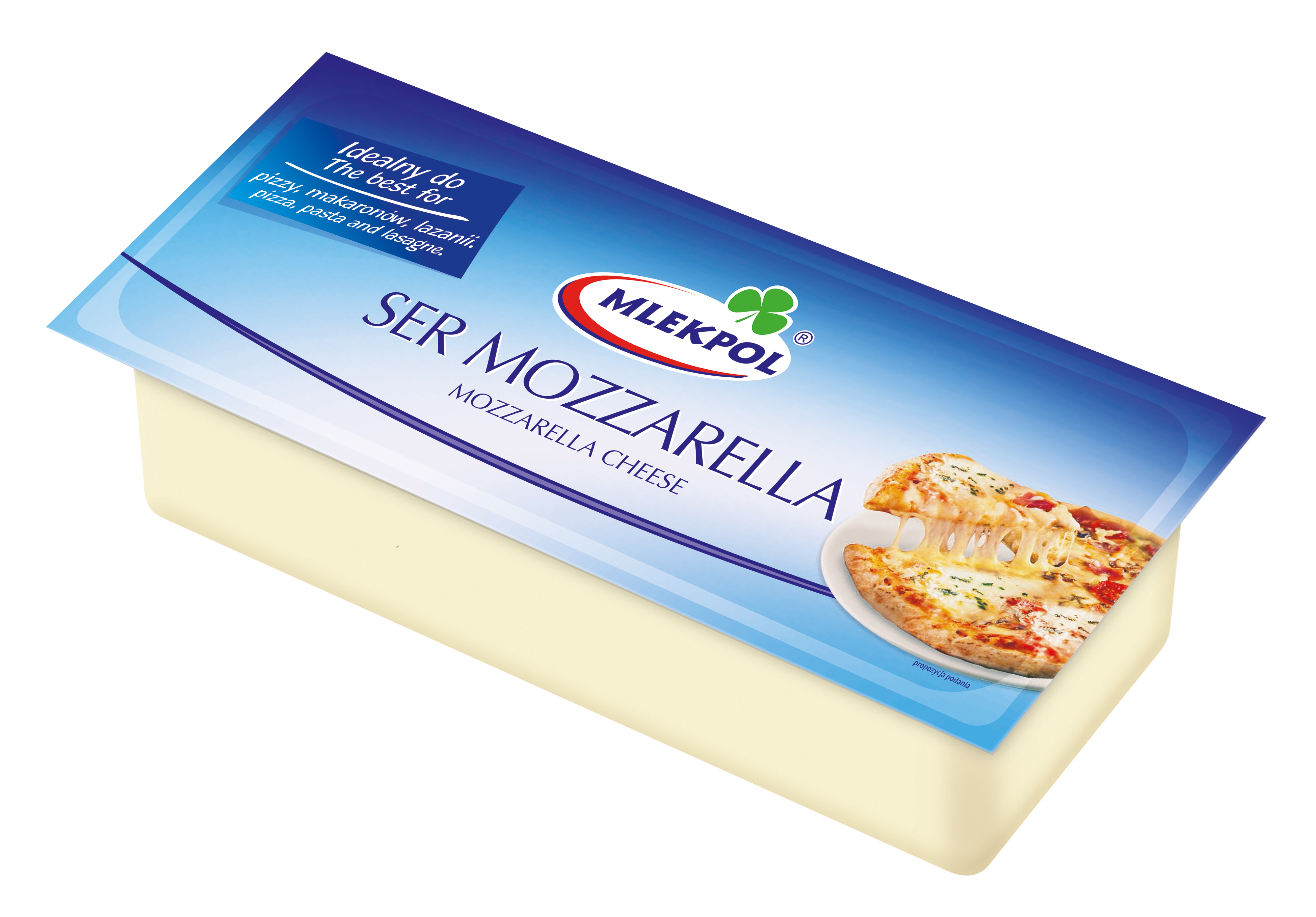 Ser Mozzarella Blok Ok.2,5Kg Sm Mlekpol