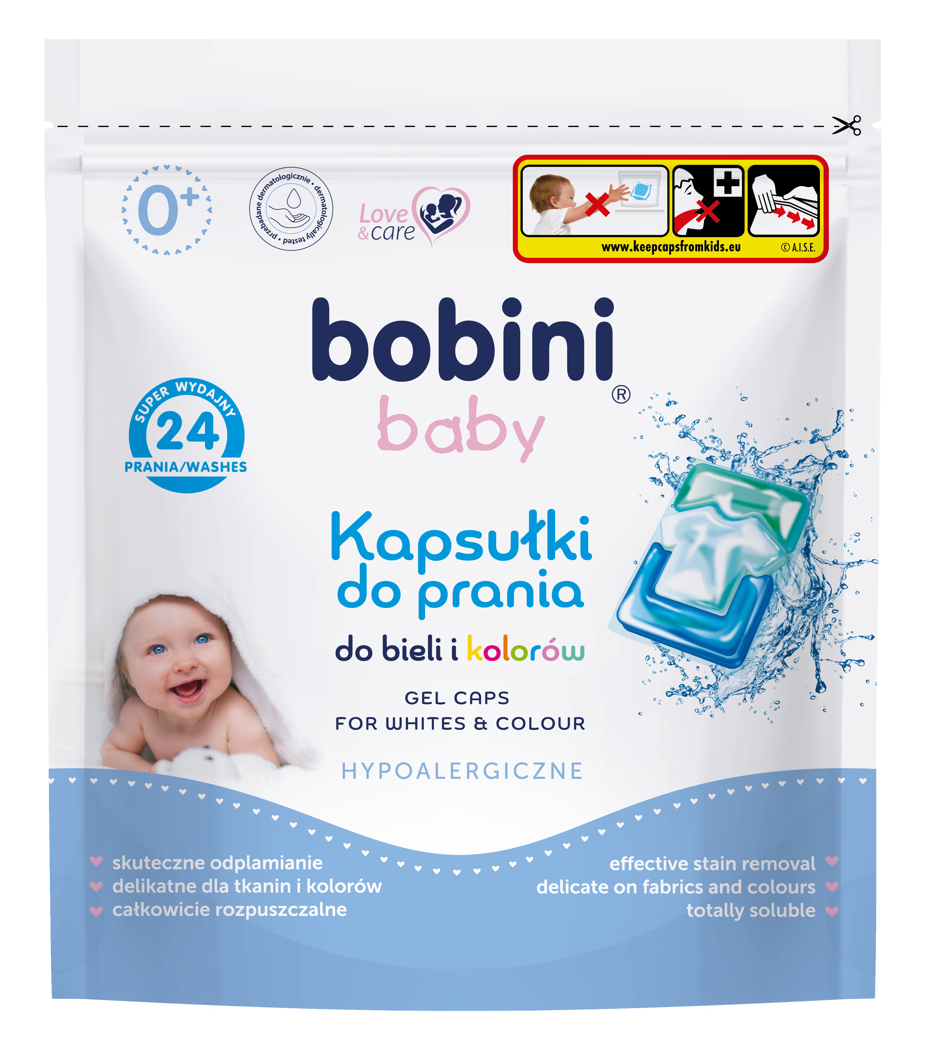 Bobini Baby Kapsułki Do Prania 24Szt.