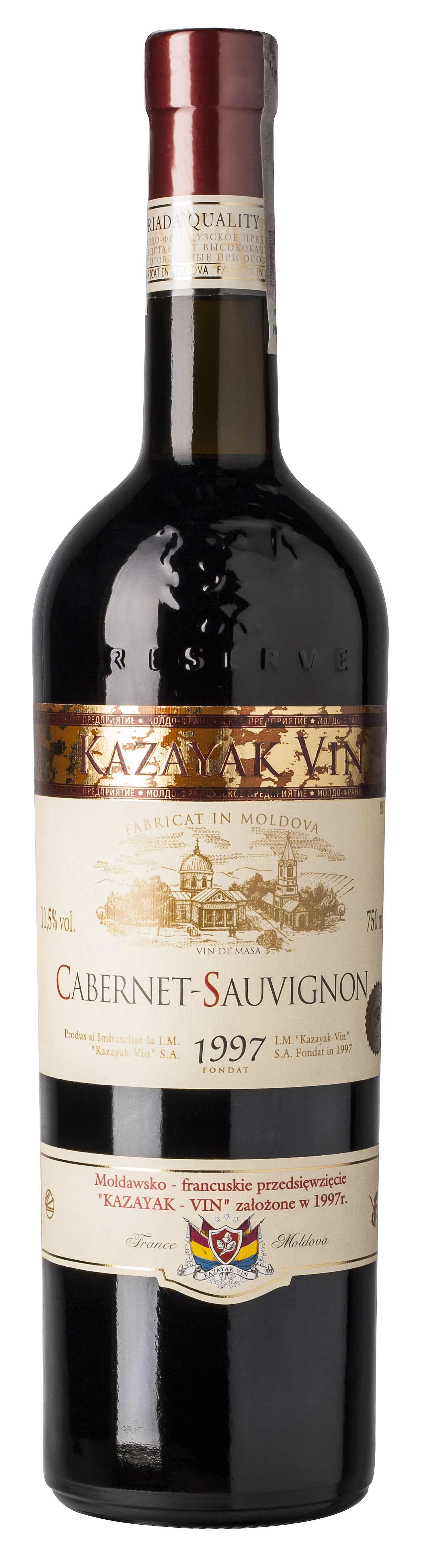 Kazayak Cabernet Sauvignon Czerwone Półsłodkie 750 Ml