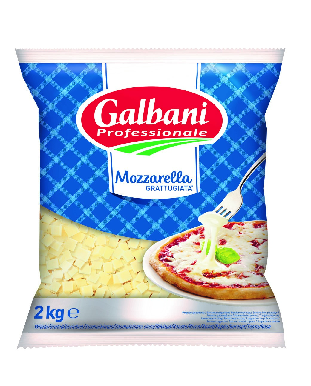 Galbani Mozzarella Granulat 2Kg