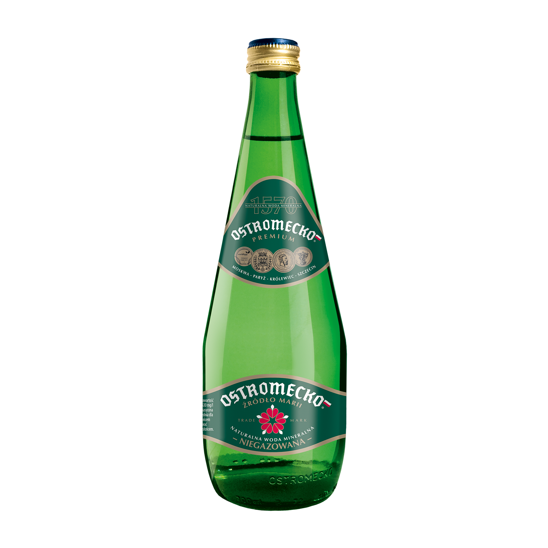 Ostromecko Naturalna Woda Mineralna Niegazowana 700Ml