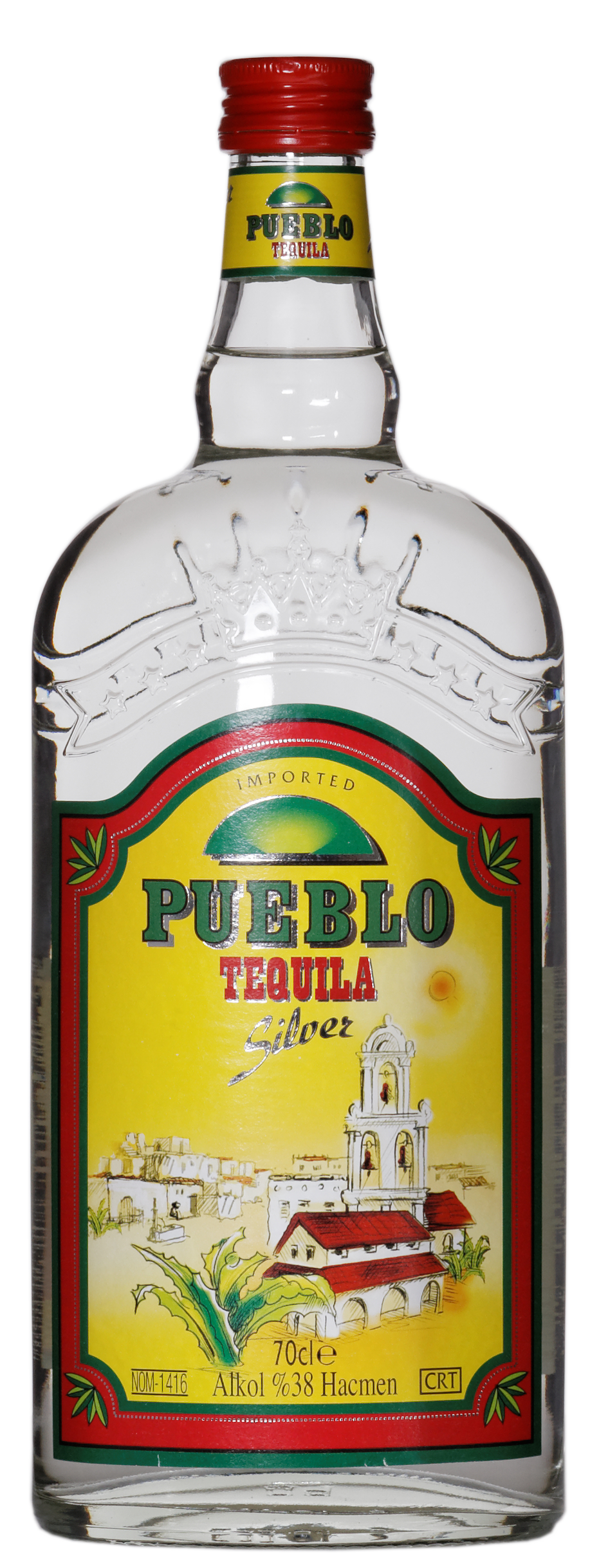 Pueblo Tequila Silver 38% Vol 700 Ml